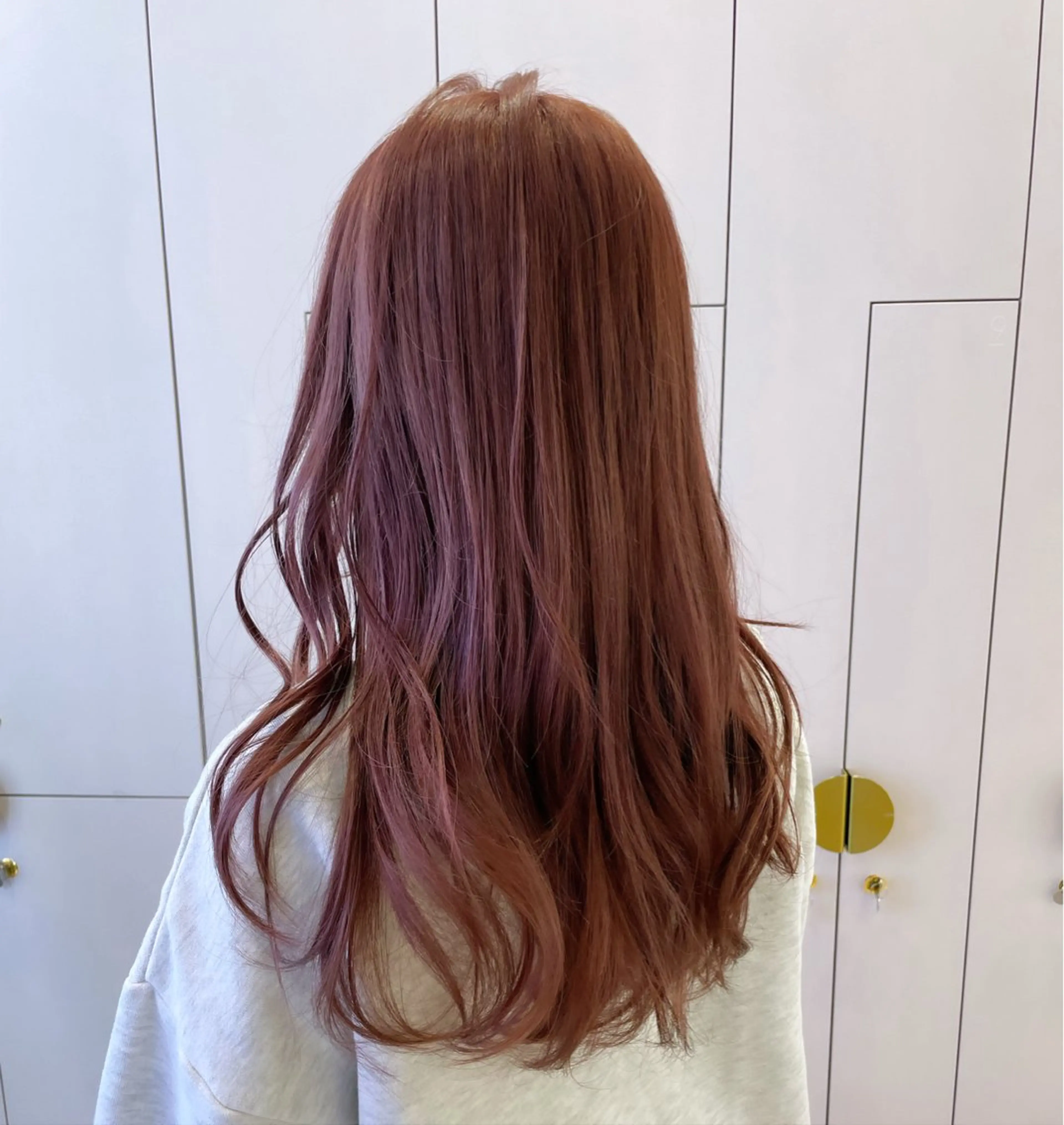 ロング カラー 暖色/オリーブカラー /中村未来🍒🫒のヘアスタイル