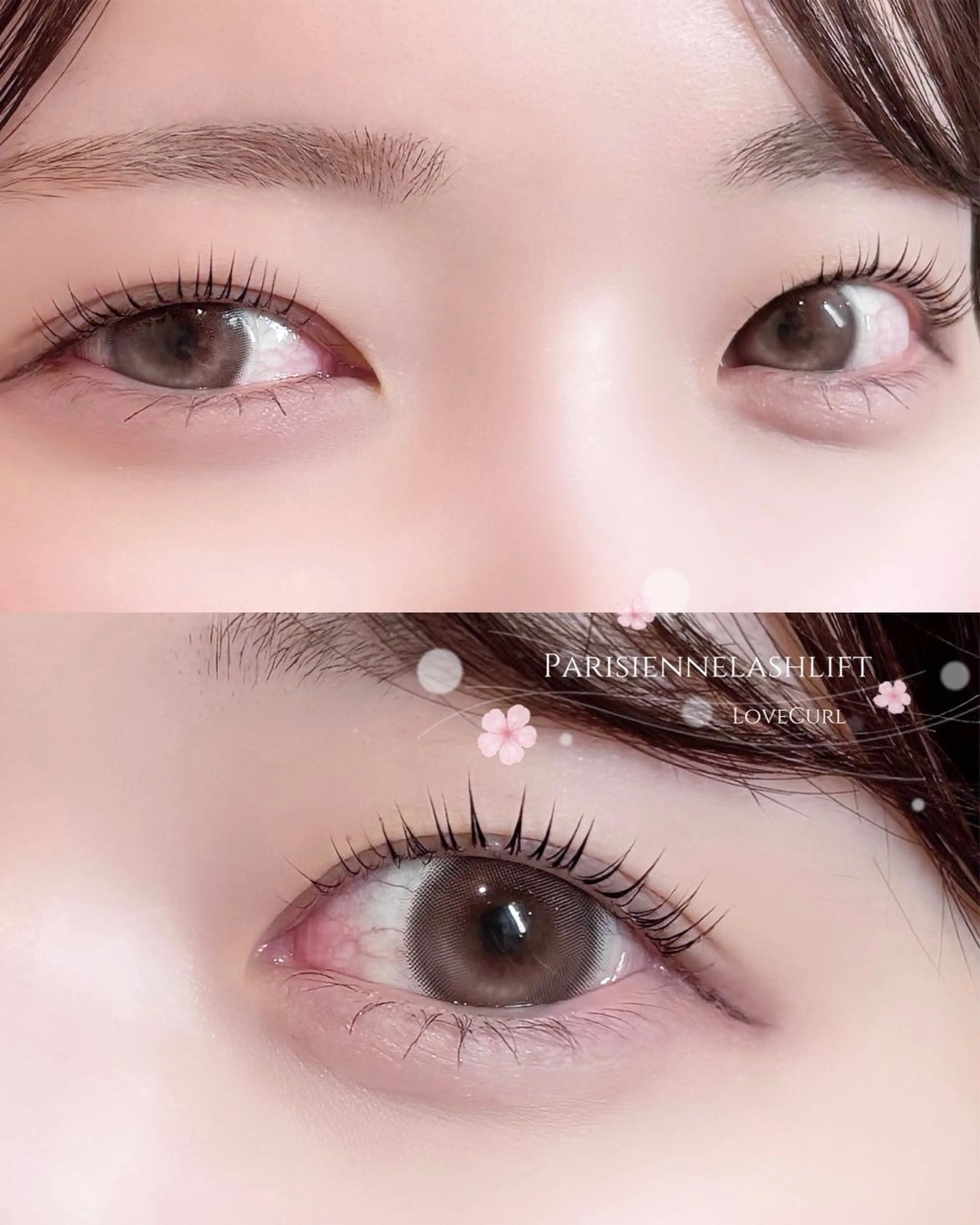 マツエク・マツパ パリジェンヌラッシュリフト マツパ しみず れいなのマツエク・マツパデザイン