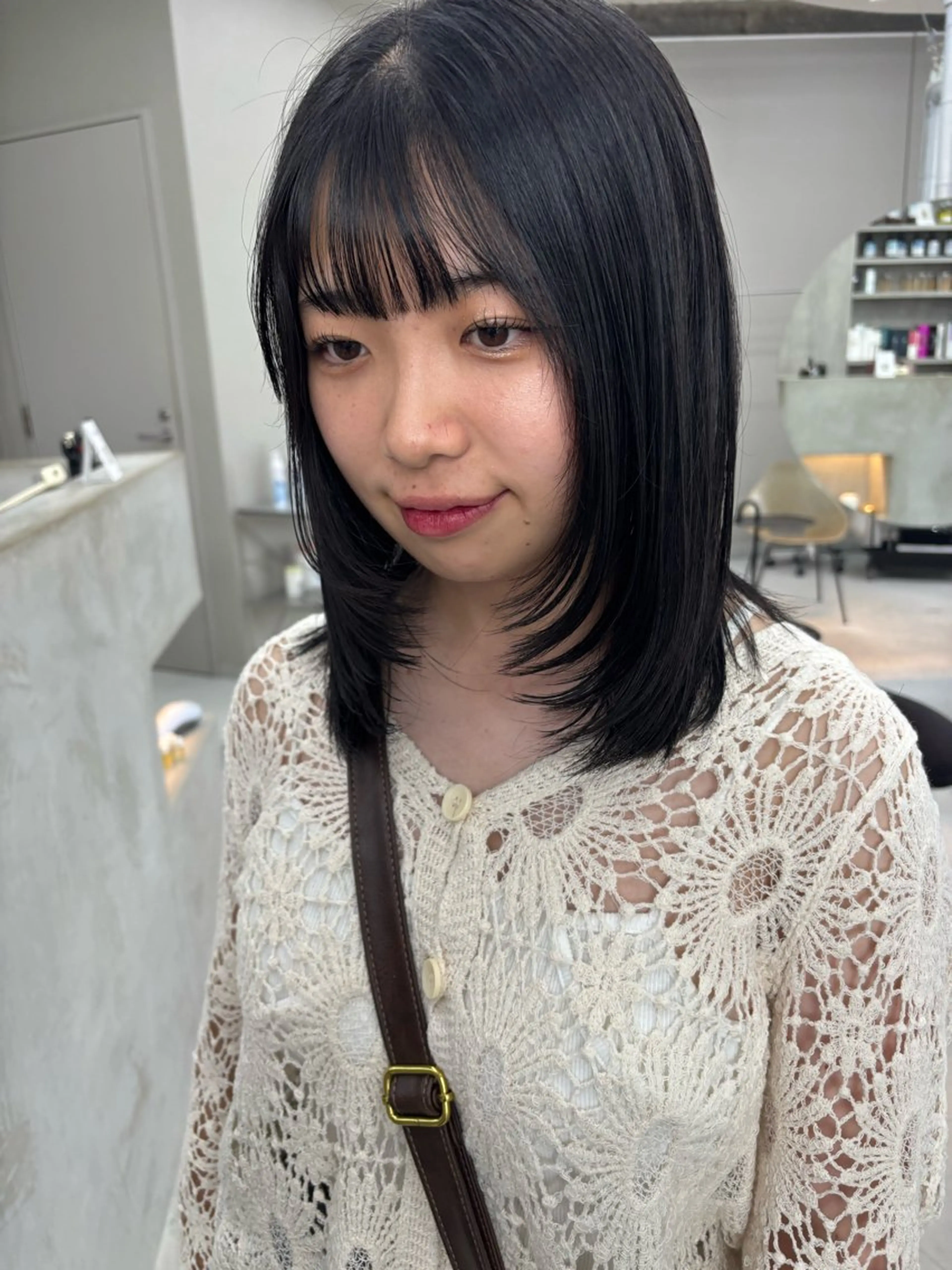 ショート レイヤーカット kurune fuyuのヘアスタイル