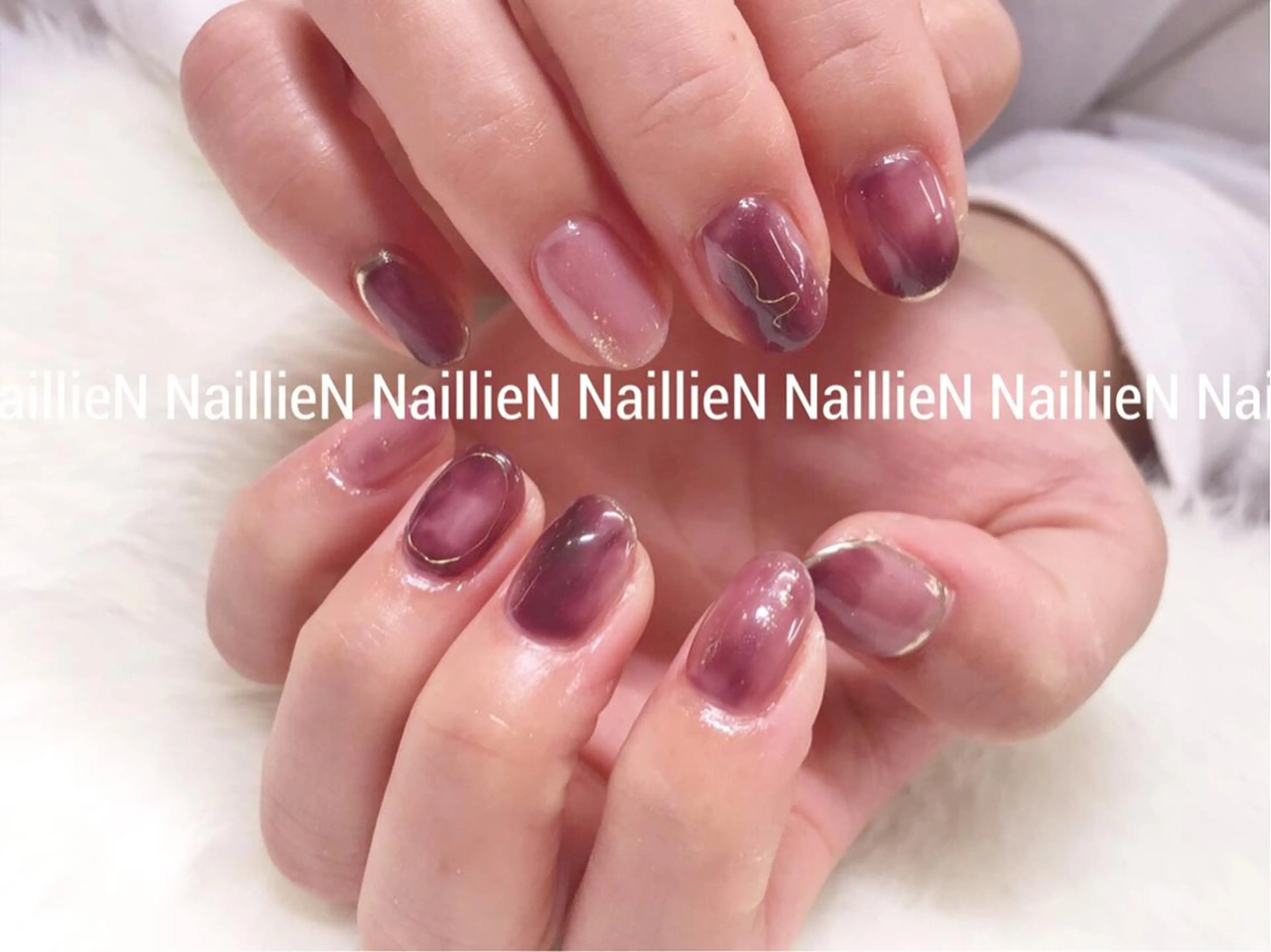 ネイル ニュアンスネイル Nail lieNのネイルデザイン