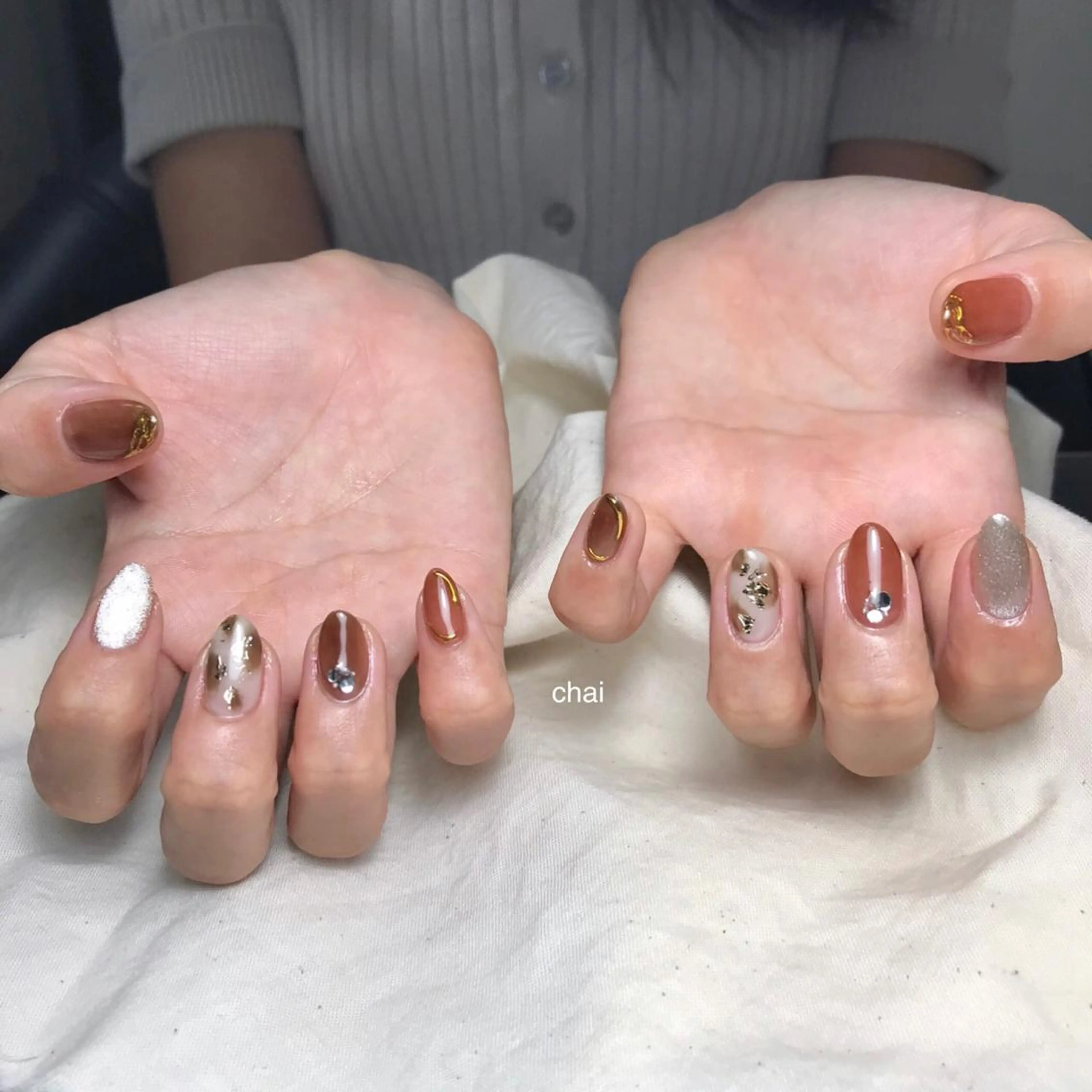 ネイル ハンドネイル 💅chainail _aiのネイルデザイン