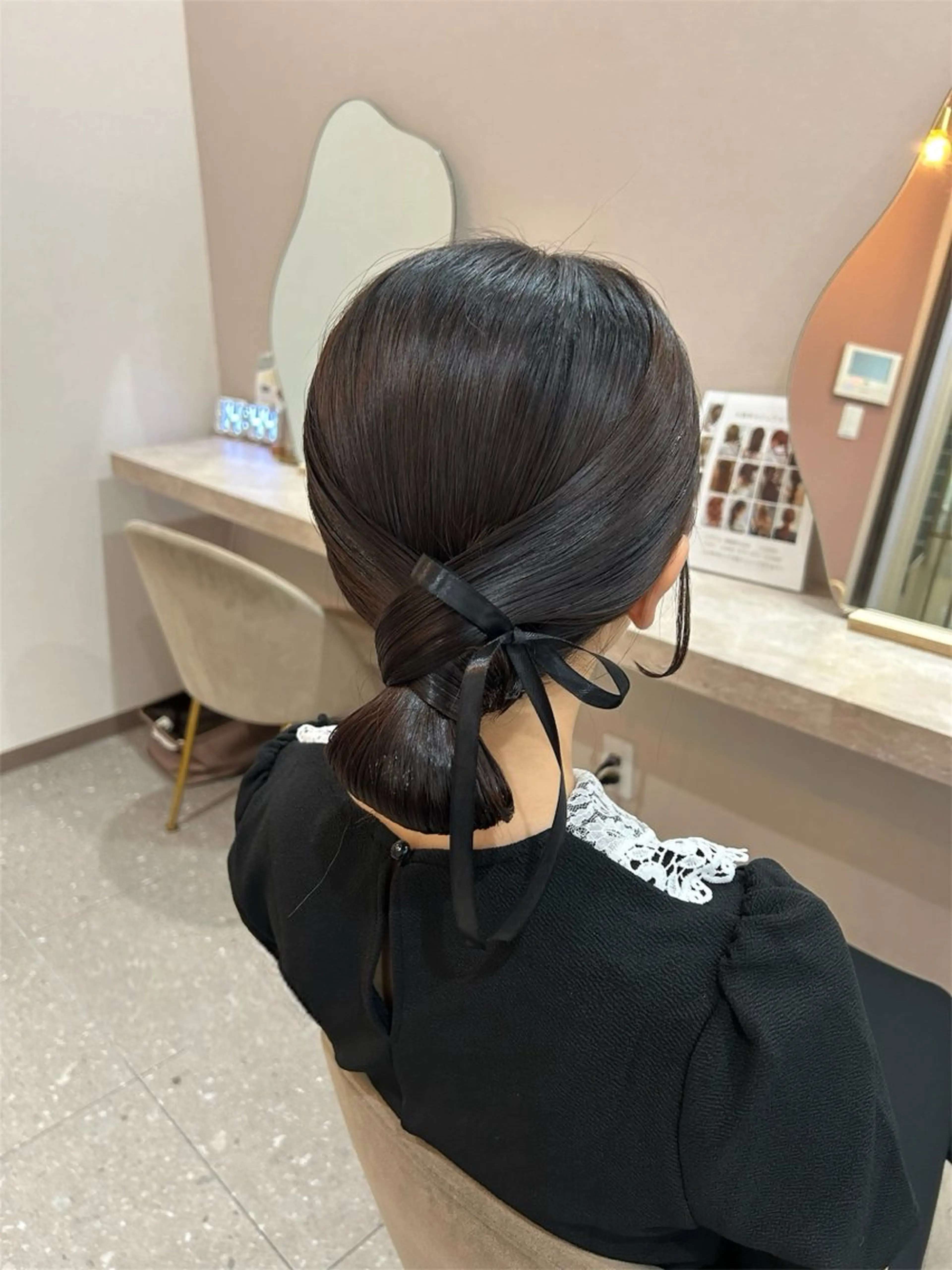 ミディアム Mila Hazukiのヘアスタイル