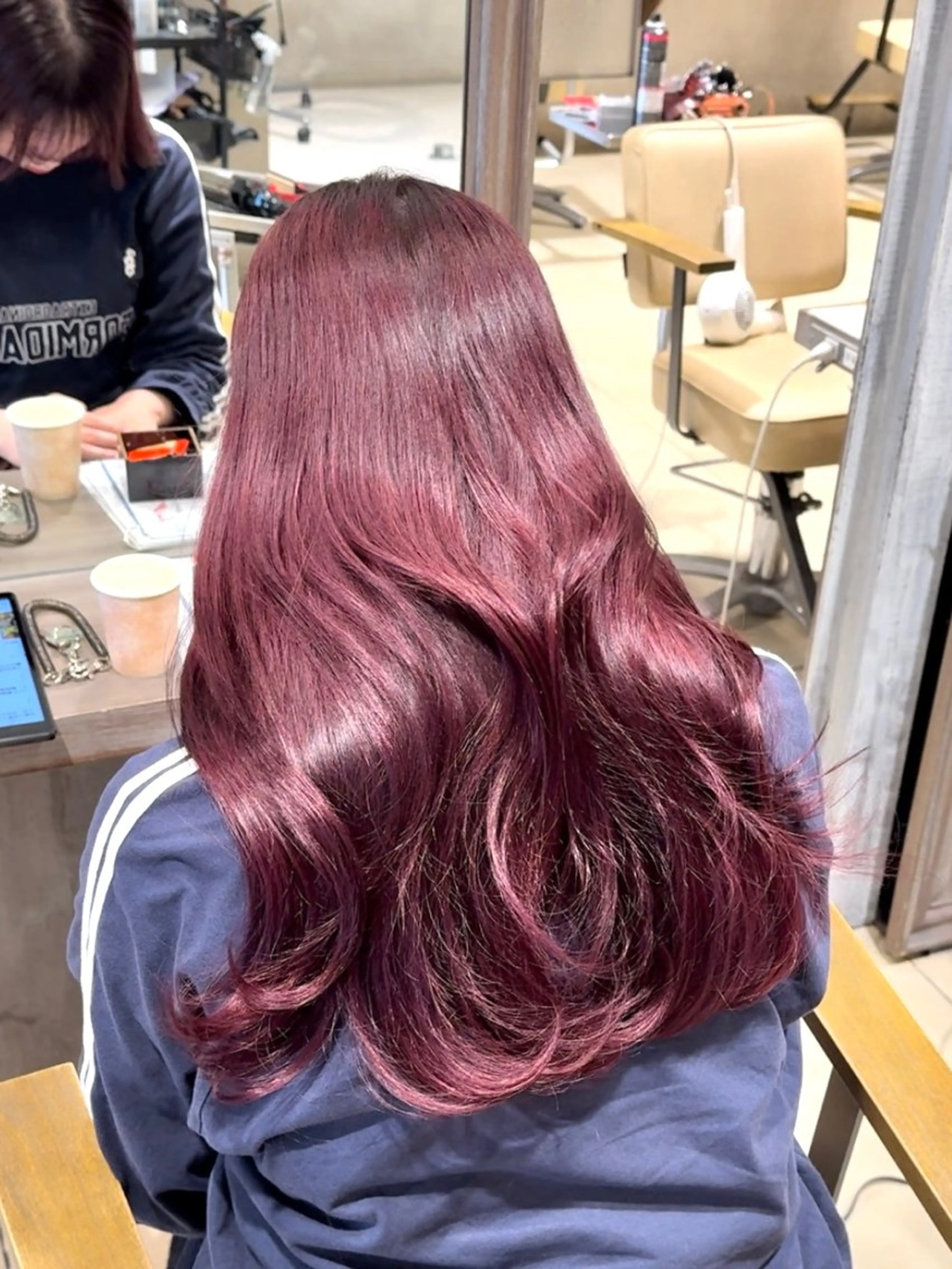 ロング カラー カット 高槻No.1🇰🇷 韓国ヘア　橋口陽太のヘアスタイル