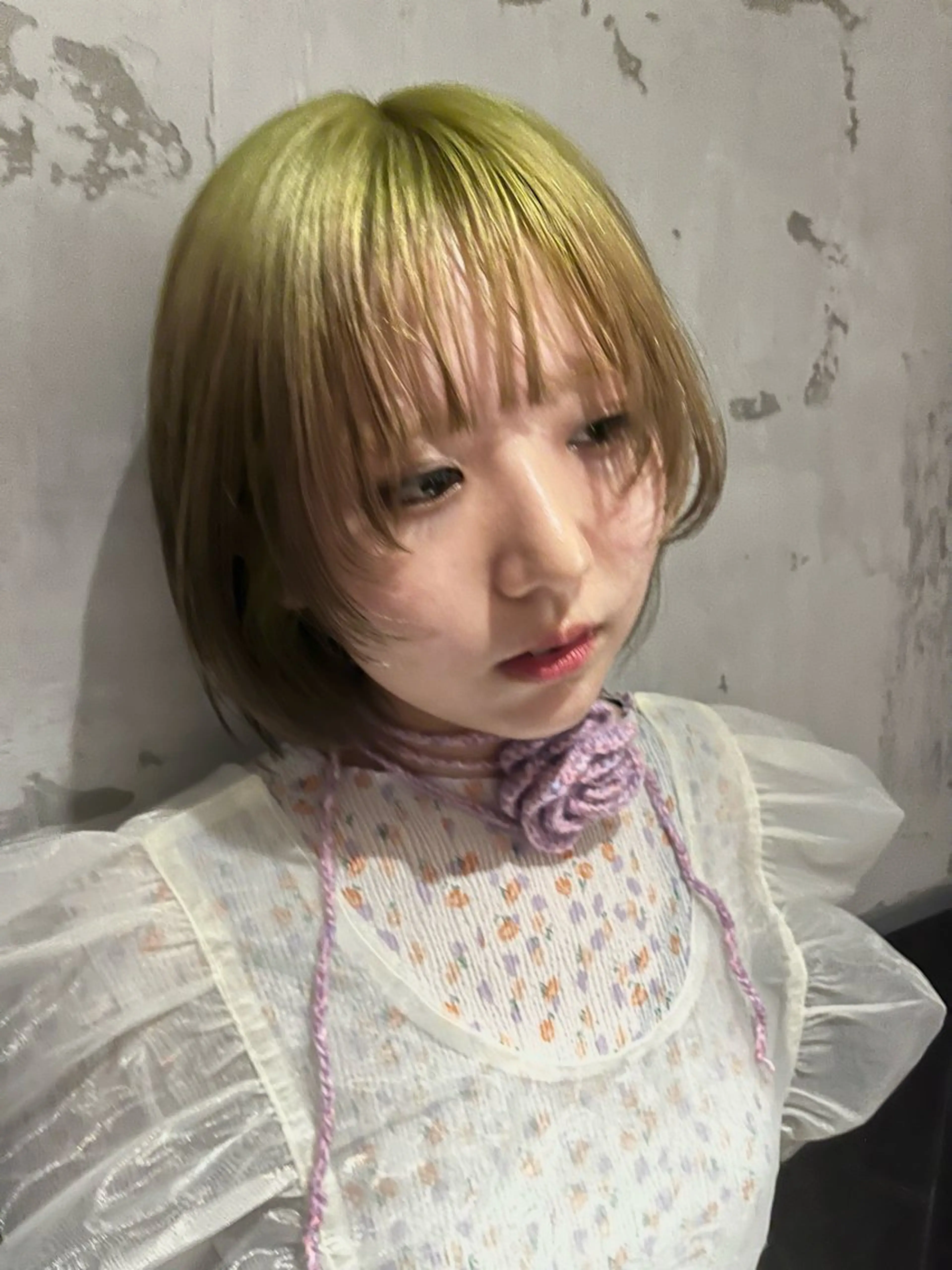 ショート カラー カット ヘアカラー トリートメント 田中 里奈のヘアスタイル