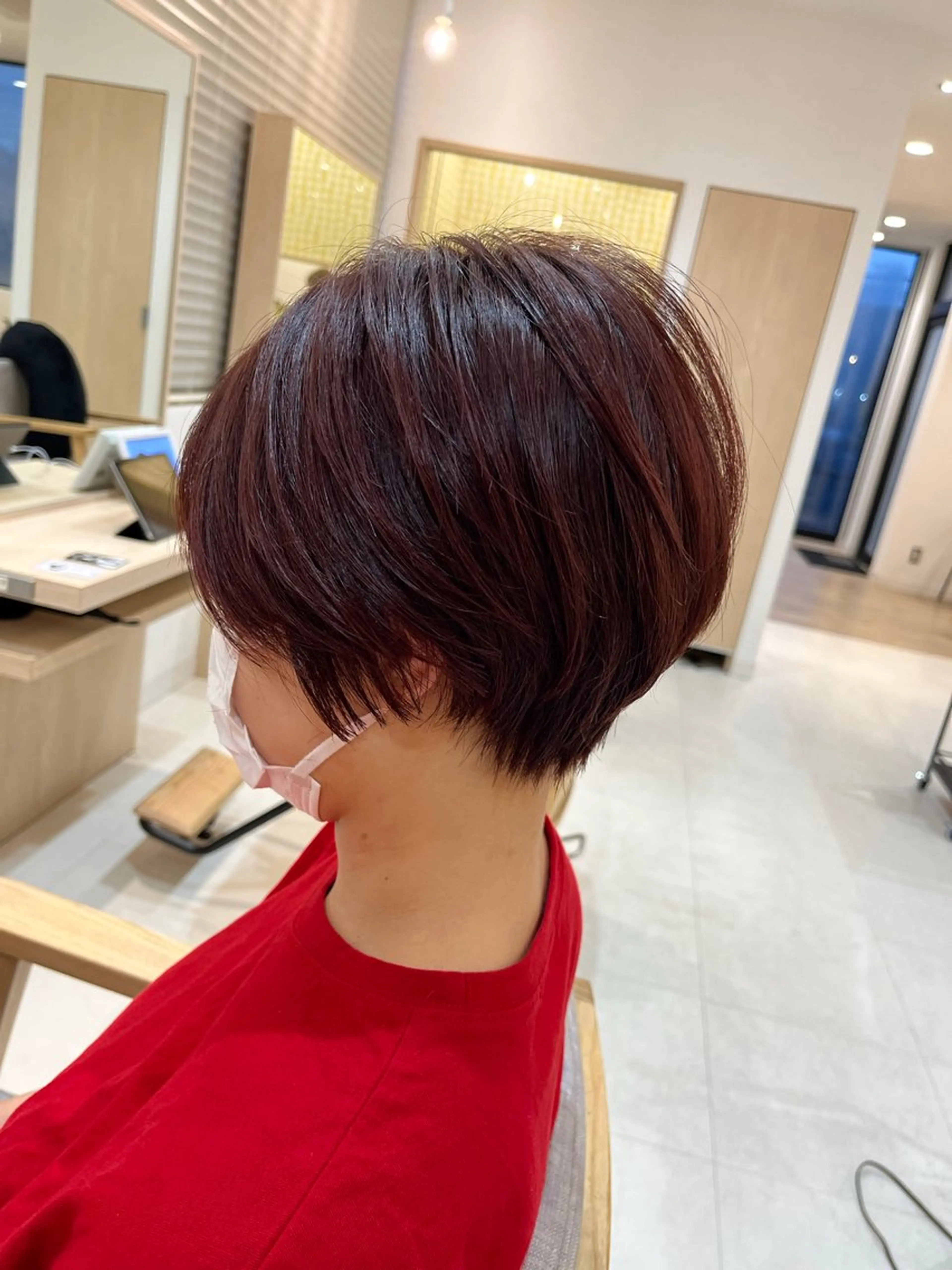 ショート 角田 雅行のヘアスタイル