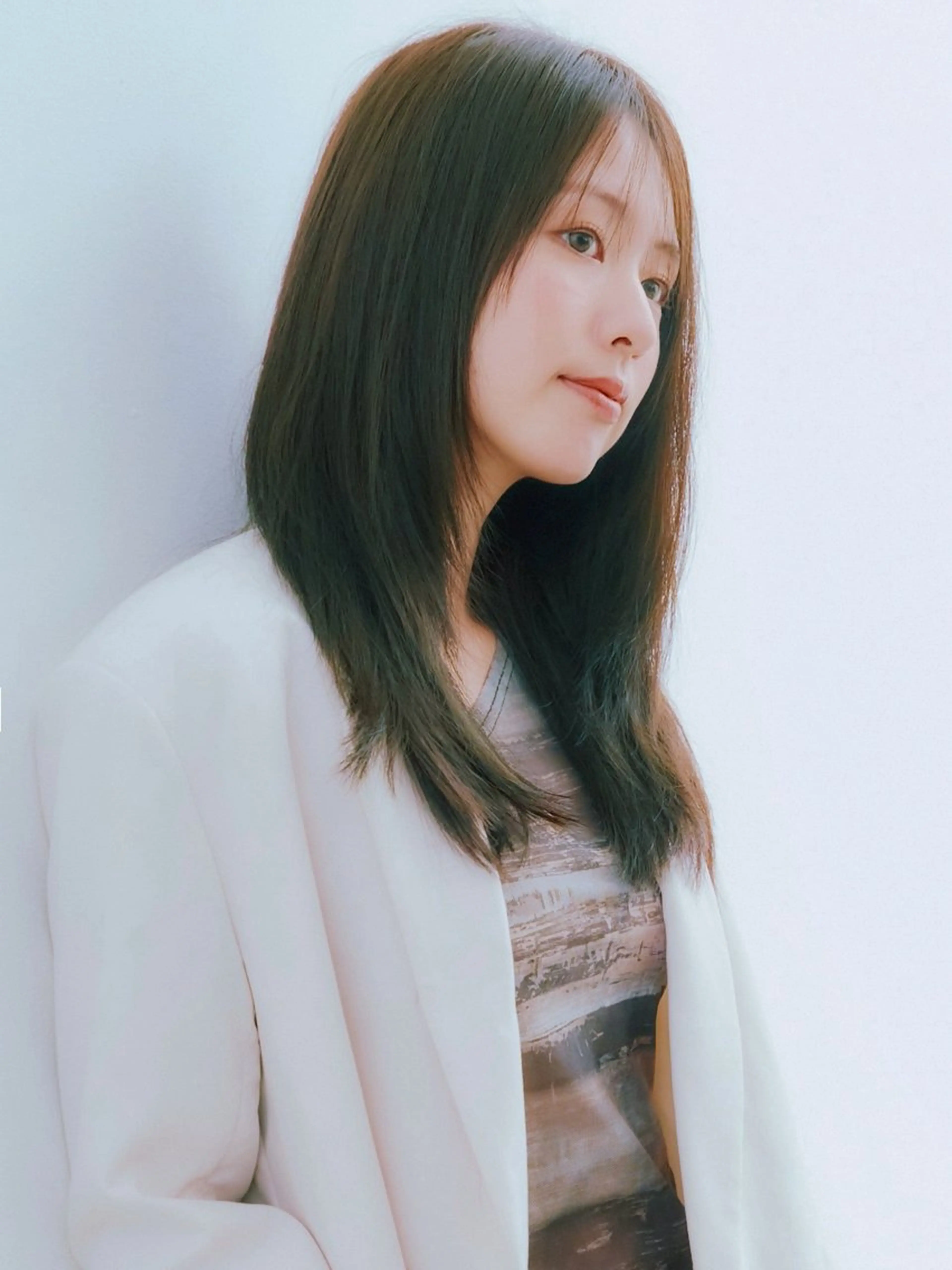 ロング 中尾 俊輔のヘアスタイル