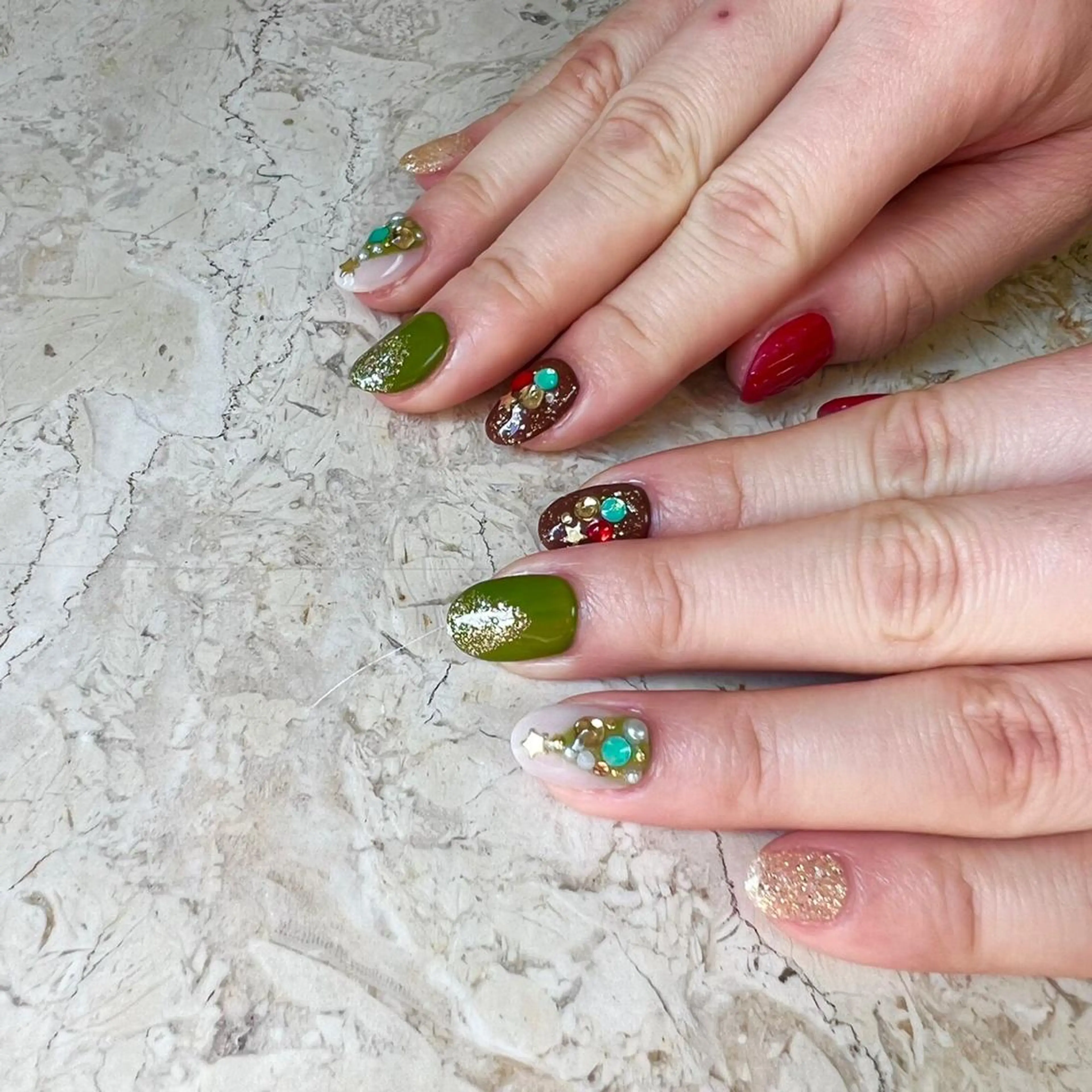 ネイル アニマル柄 アートネイル フレンチネイル ジェルネイル 韓国ネイル ハンドネイル フットネイル nail salon mieux(ミュー)のマツエク・マツパデザイン