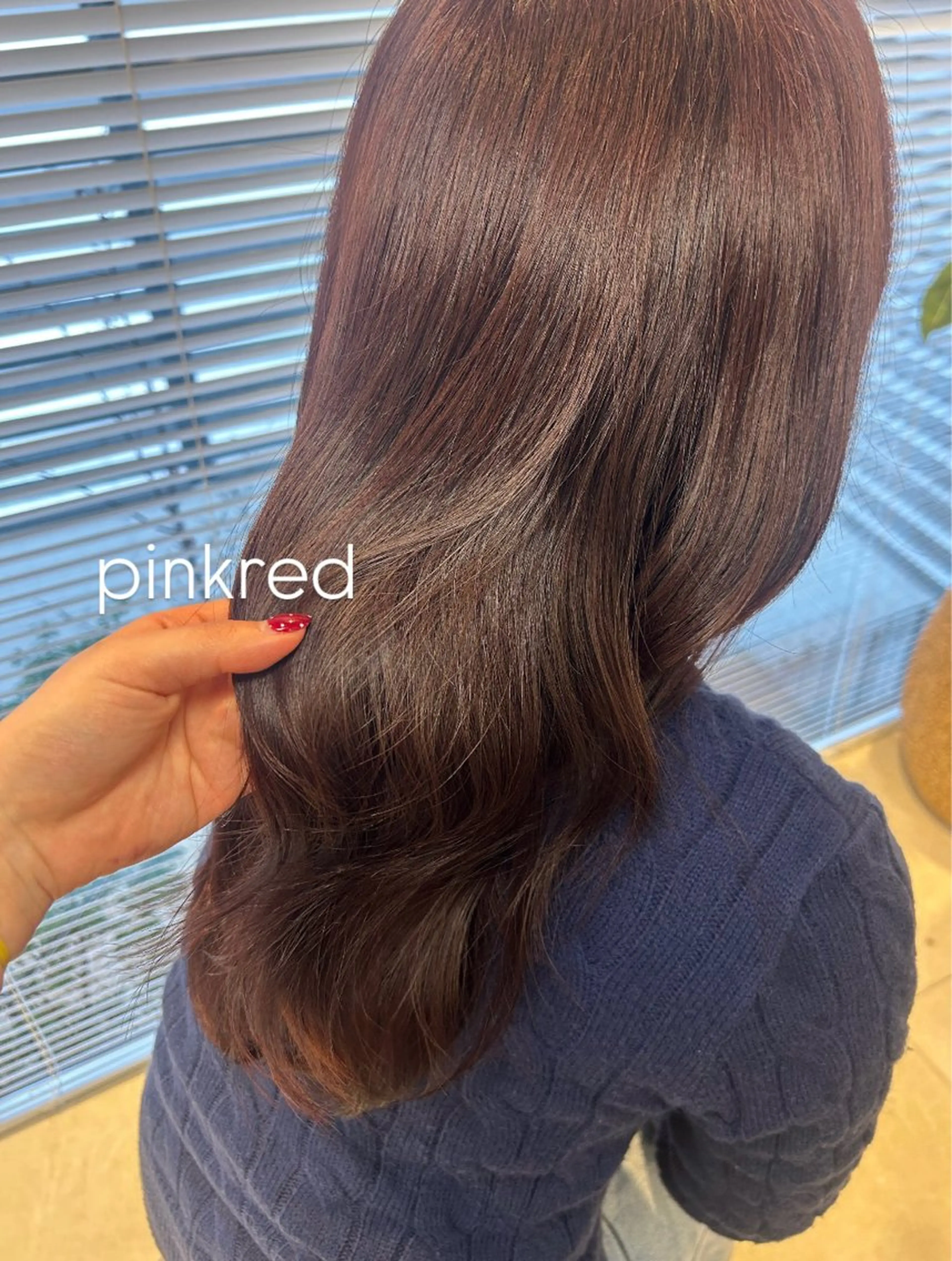 カラー ピンクカラー レッドカラー ヘアカラー ユナ/暖色カラー🧡 /表参道のヘアスタイル