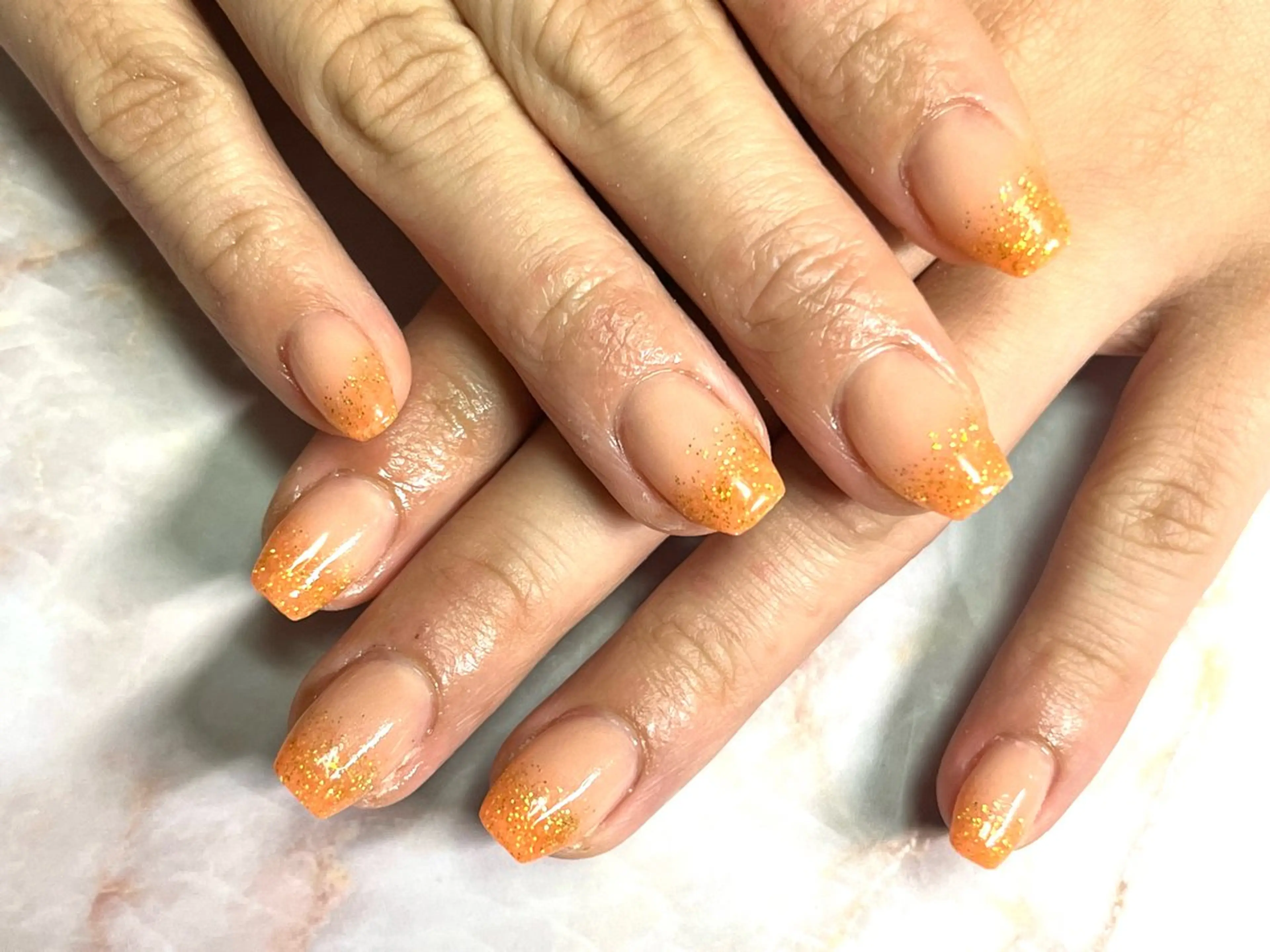 （長さ出し込）2色グラデーションの写真