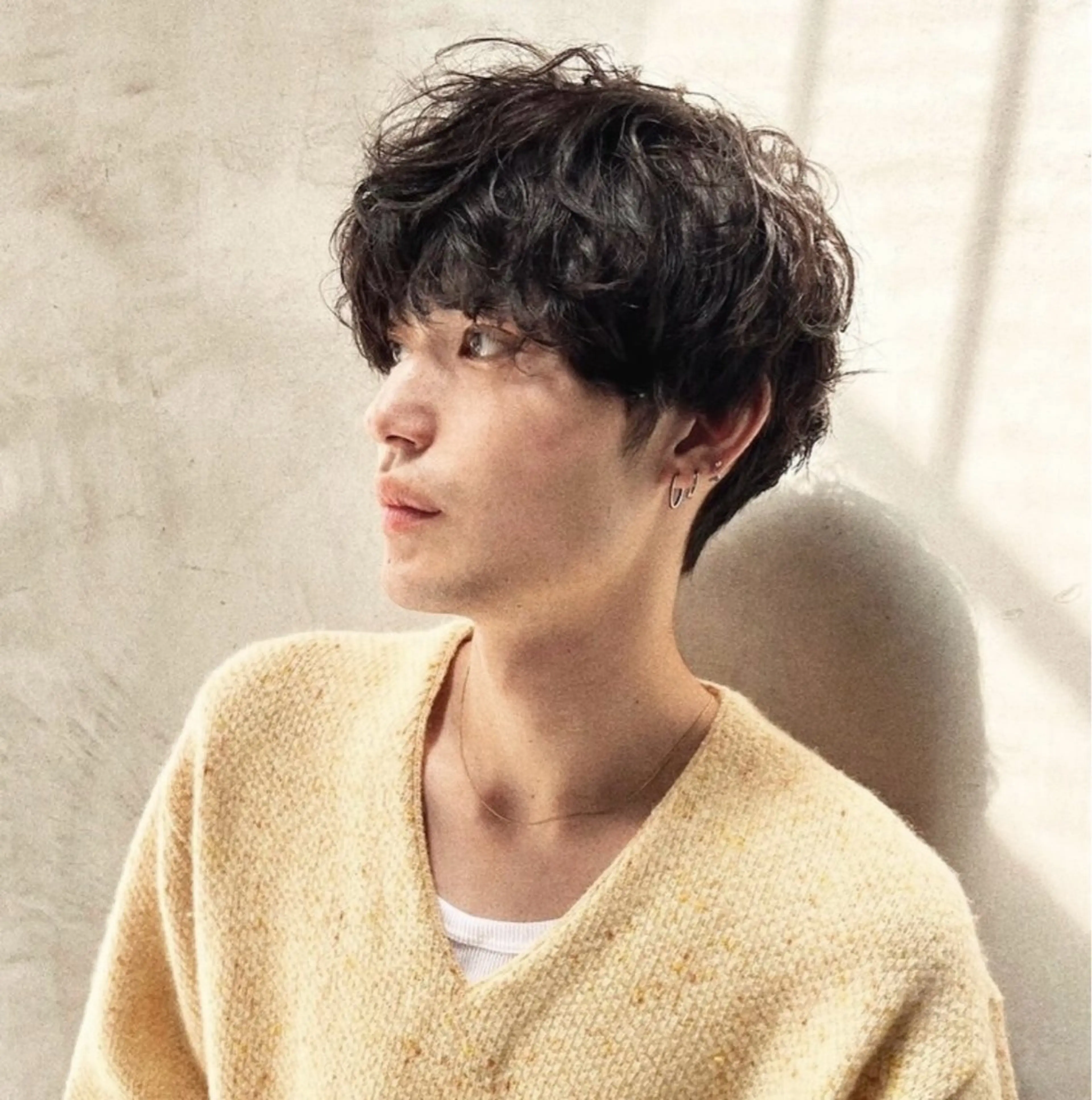 パーマ メンズ メンズパーマ 吉川 陽菜のヘアスタイル