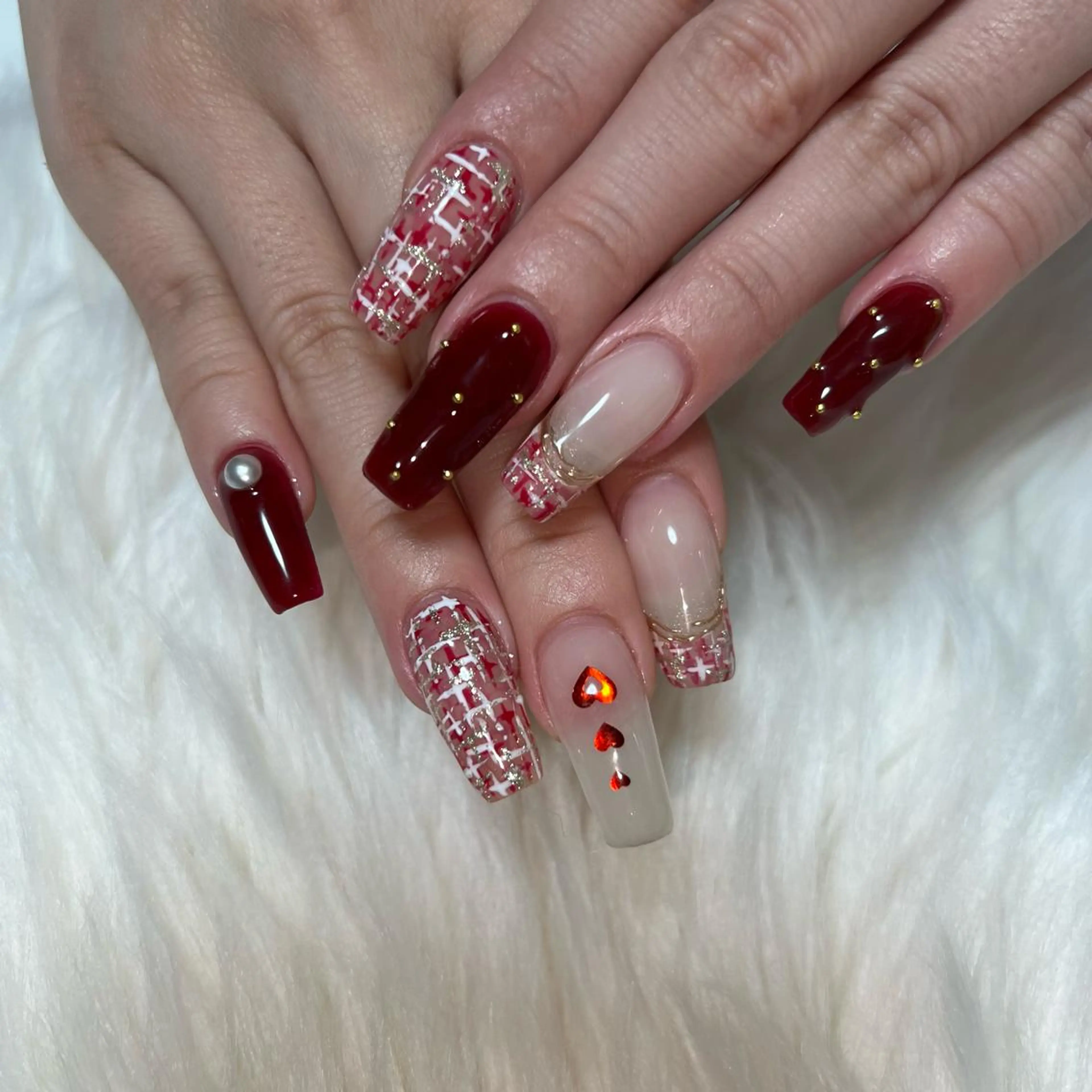 ネイル アートネイル スカルプネイル ハンドネイル feel ♡︎ remiのネイルデザイン