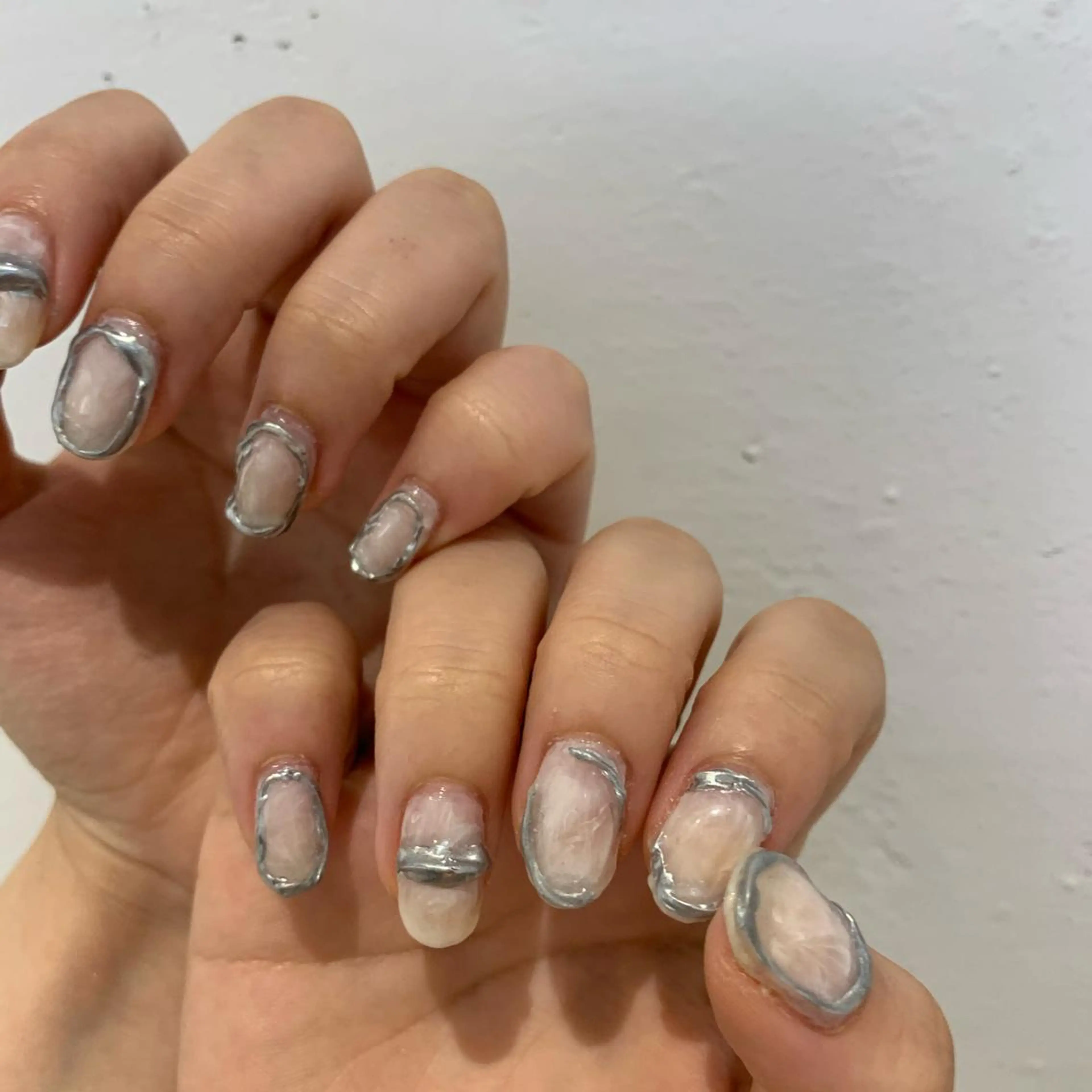 ネイル ハンドネイル 【韓国ヘア・ネイル】 HINATA🍒のネイルデザイン