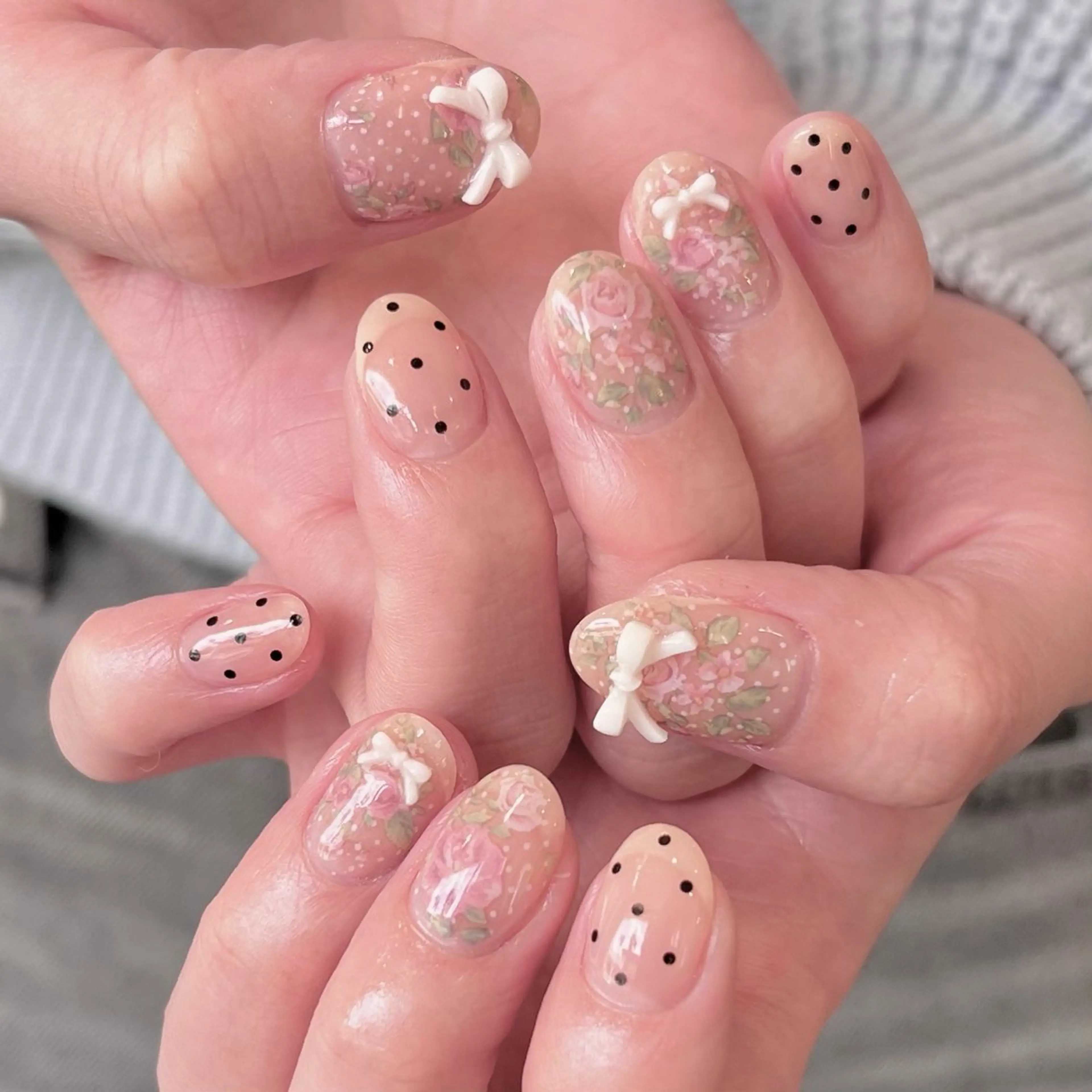 ネイル tanaka 🩰cuore布施のネイルデザイン