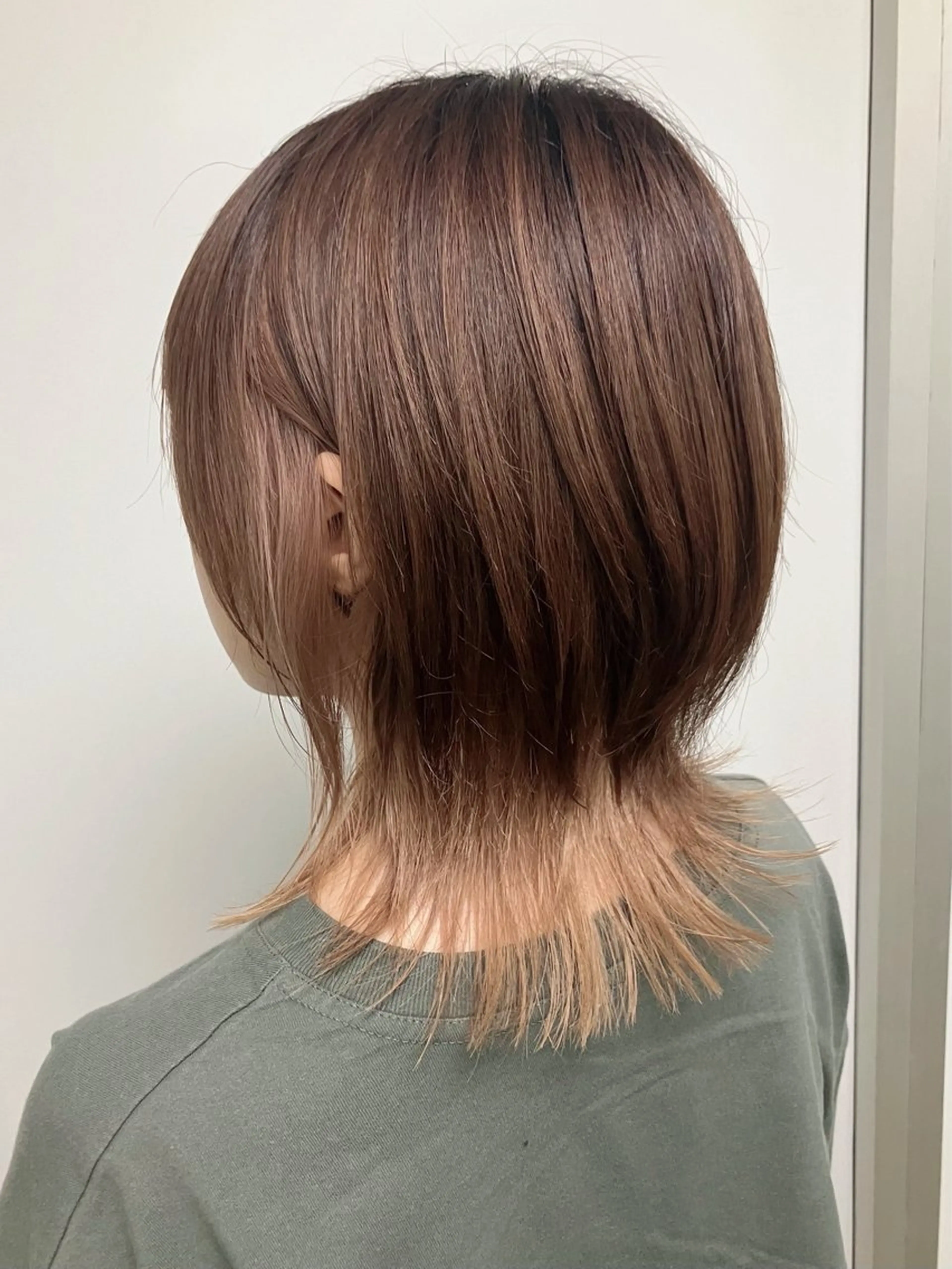 ショート ショートボブ ボブ レイヤーカット 似合わせカット ショートヘア fumikaブリーチ /デザインのヘアスタイル
