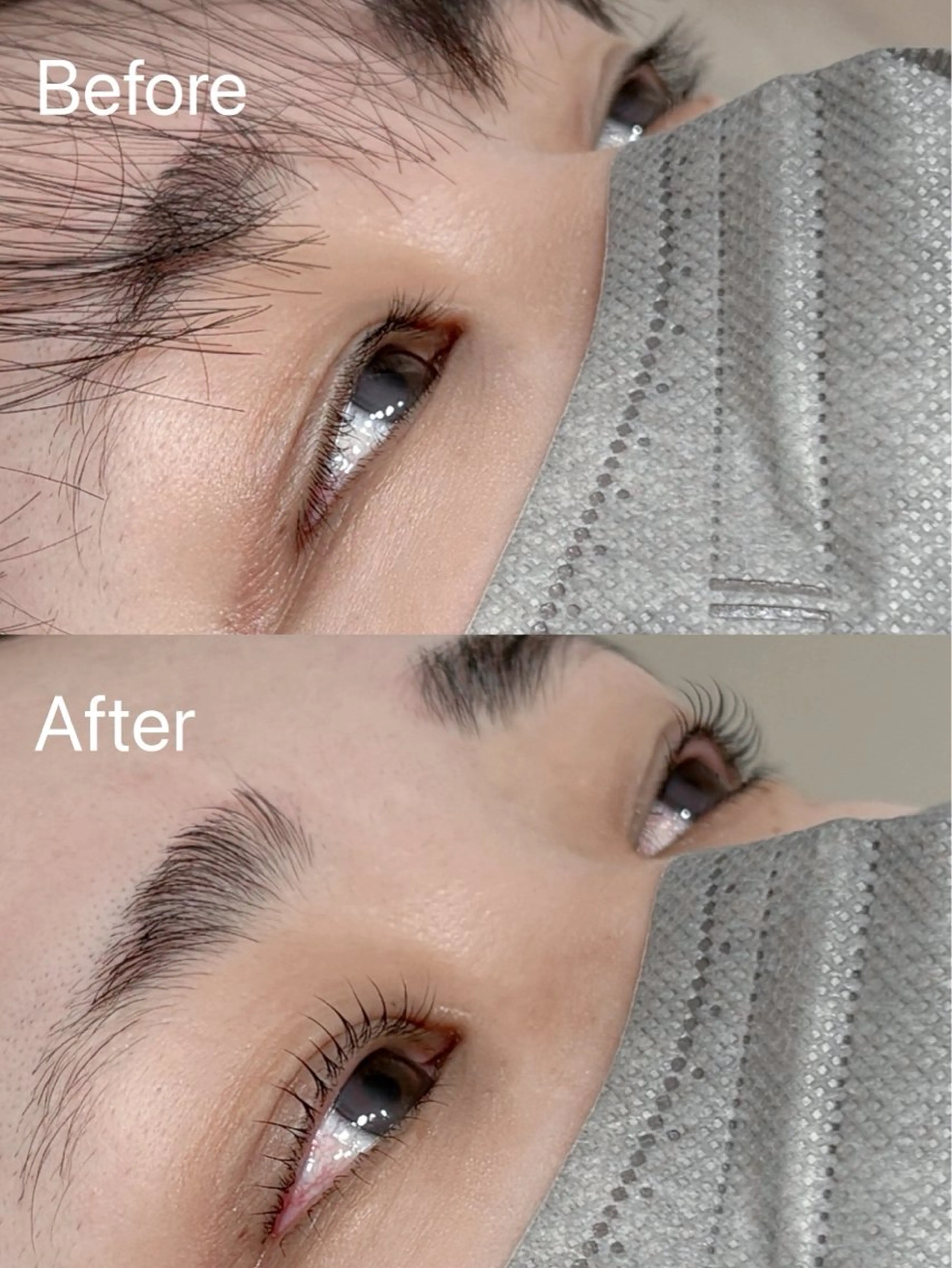 マツエク・マツパ 下まつげエクステ 一重×まつ毛パーマ マツパ アイリスト¨̮♡ 春香のマツエク・マツパデザイン