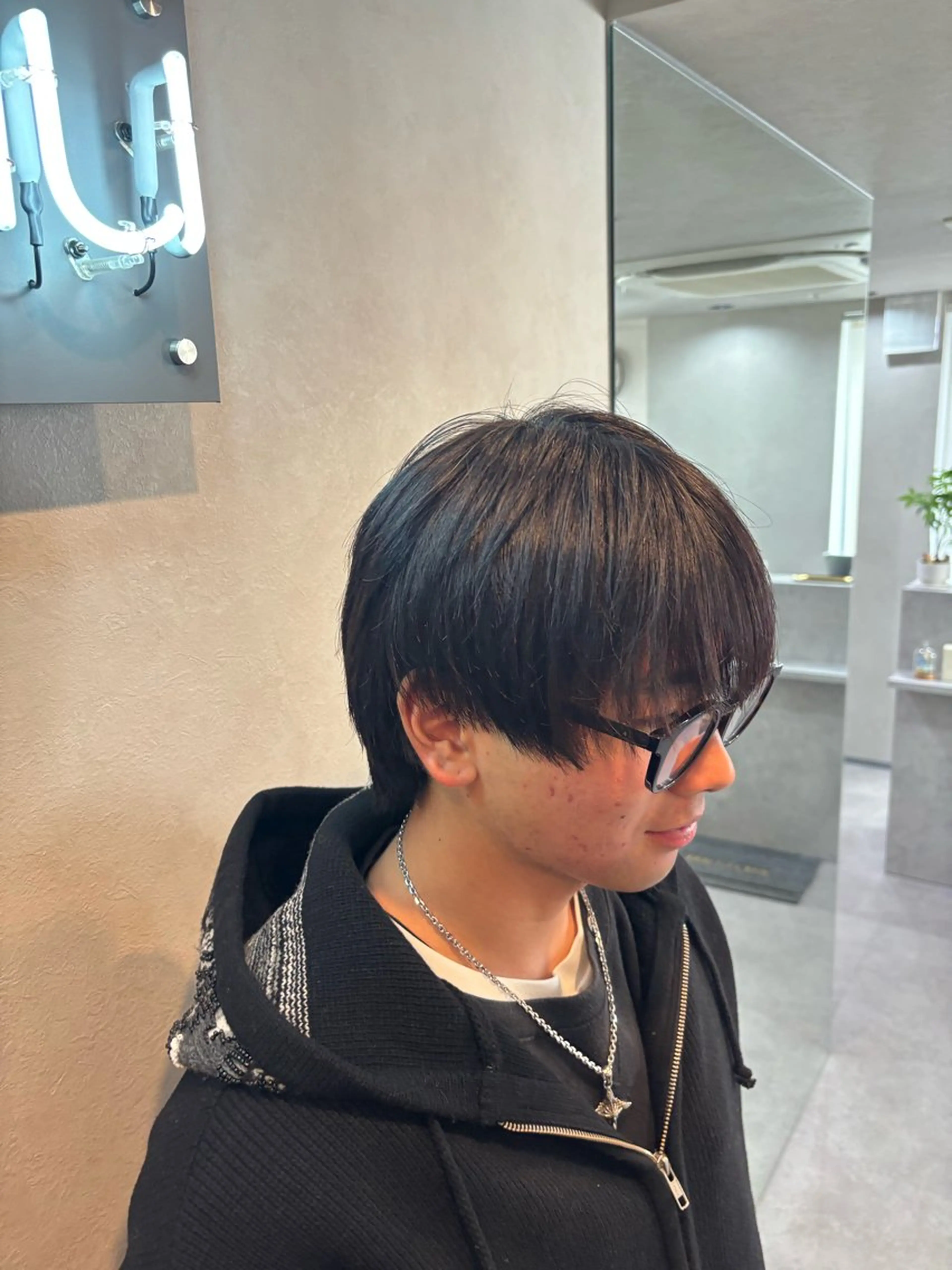 ショート カット ✨うる艶カラー/垢抜 けメンズパーマ✨のヘアスタイル