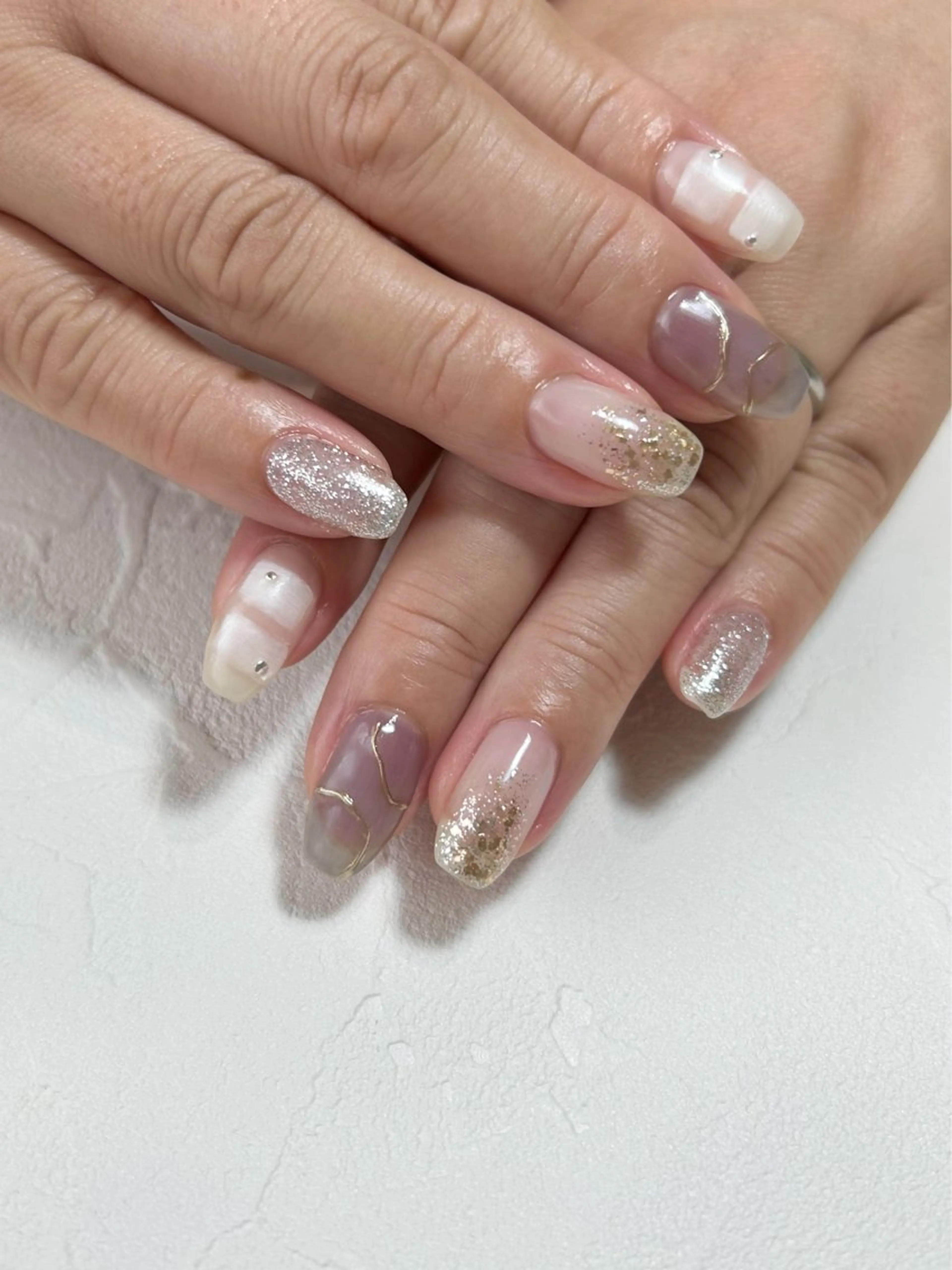 ネイル クリアネイル ニュアンスネイル kiits nailのネイルデザイン