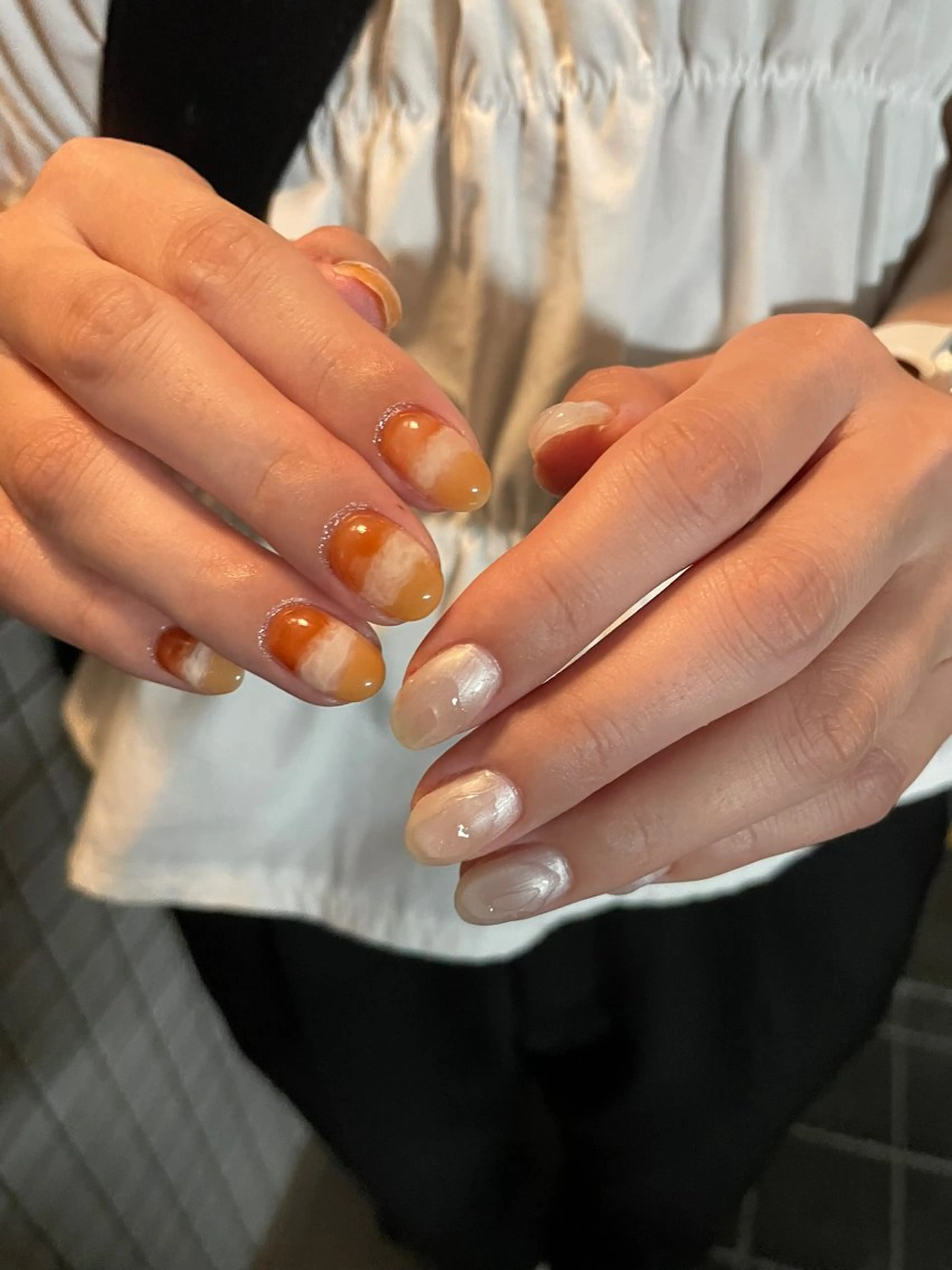 ネイル ハンドネイル ひめか🫁 推し概念・個性派のネイルデザイン