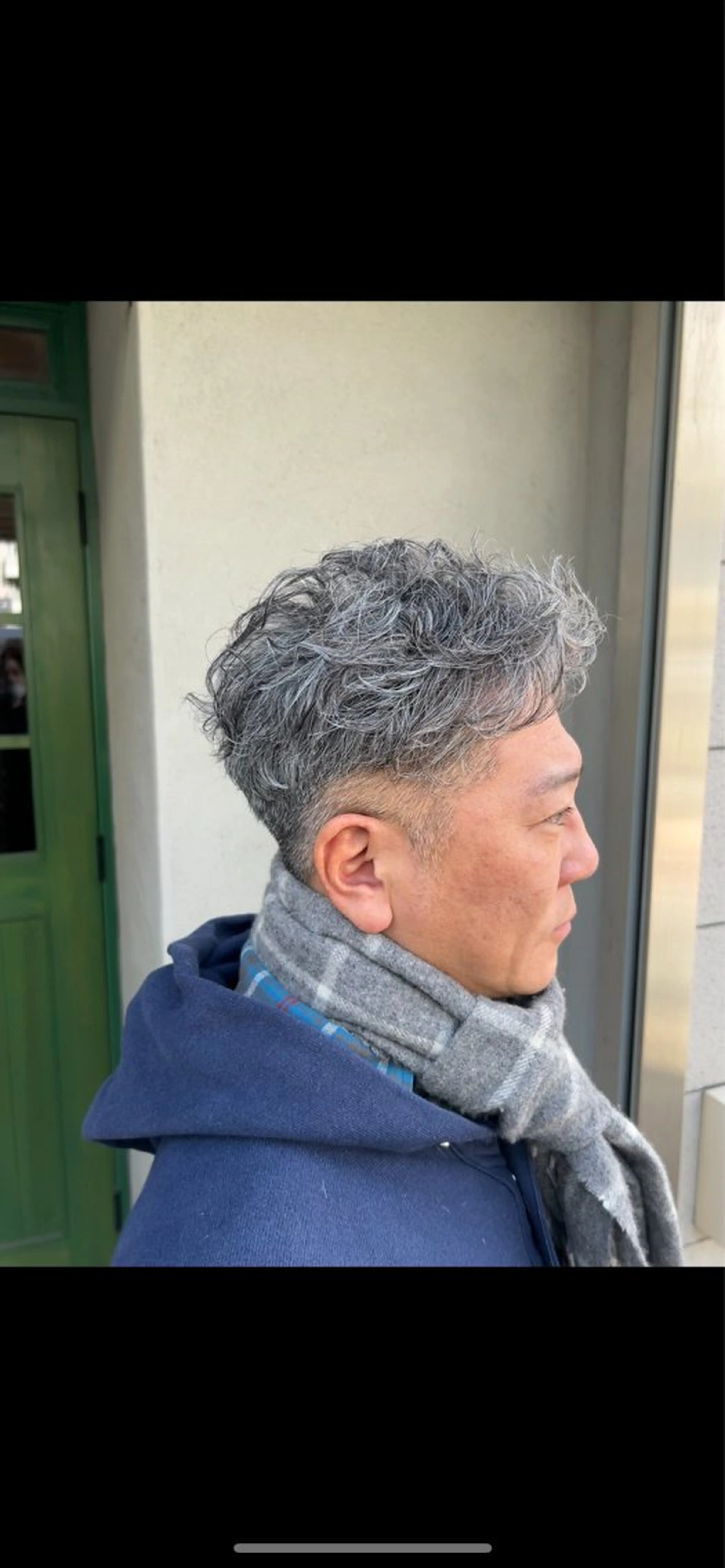 ショート パーマ メンズ メンズパーマ カット パーマ SHION men's permのヘアスタイル