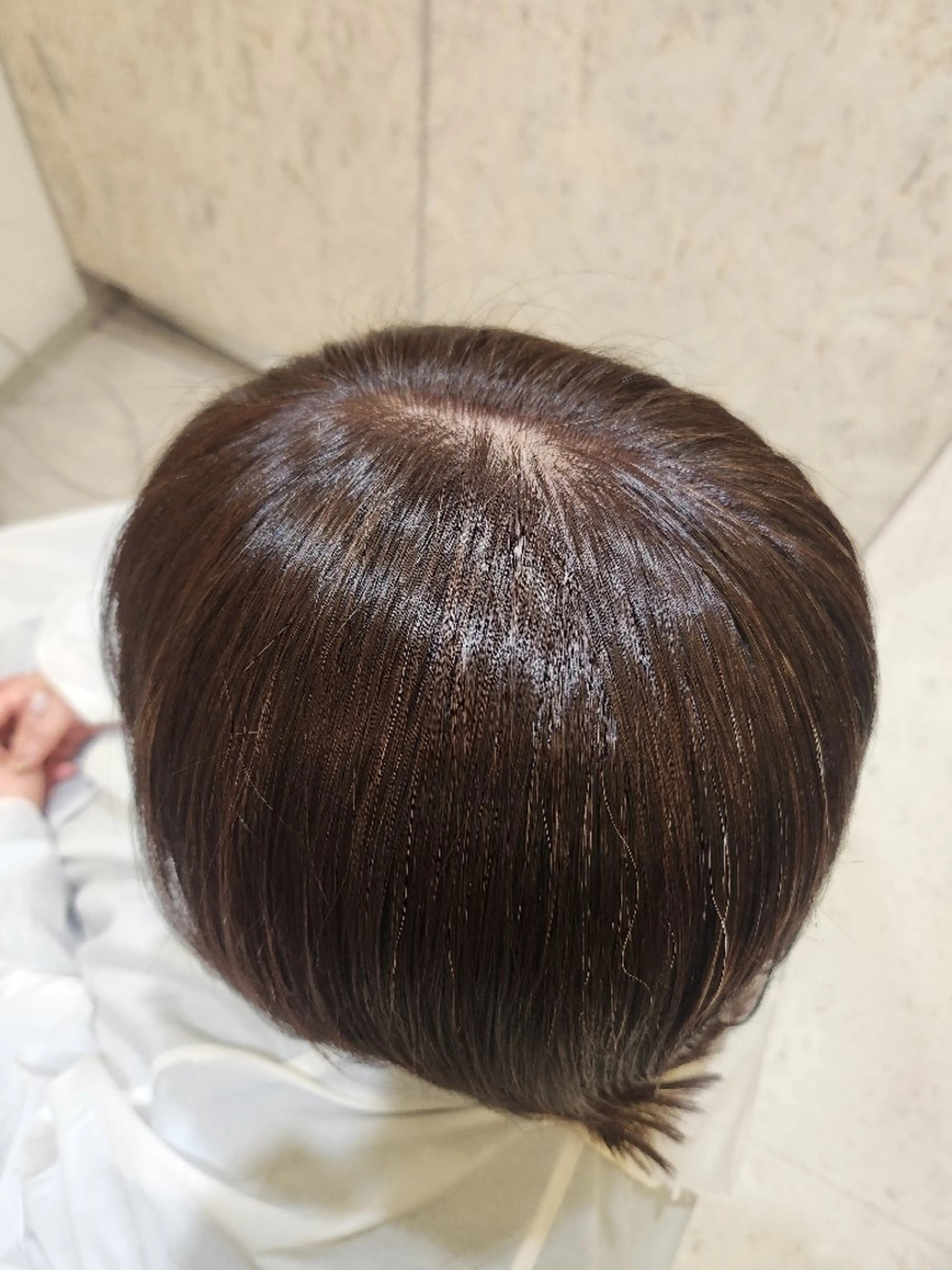 カラー 津波古 杏純のヘアスタイル