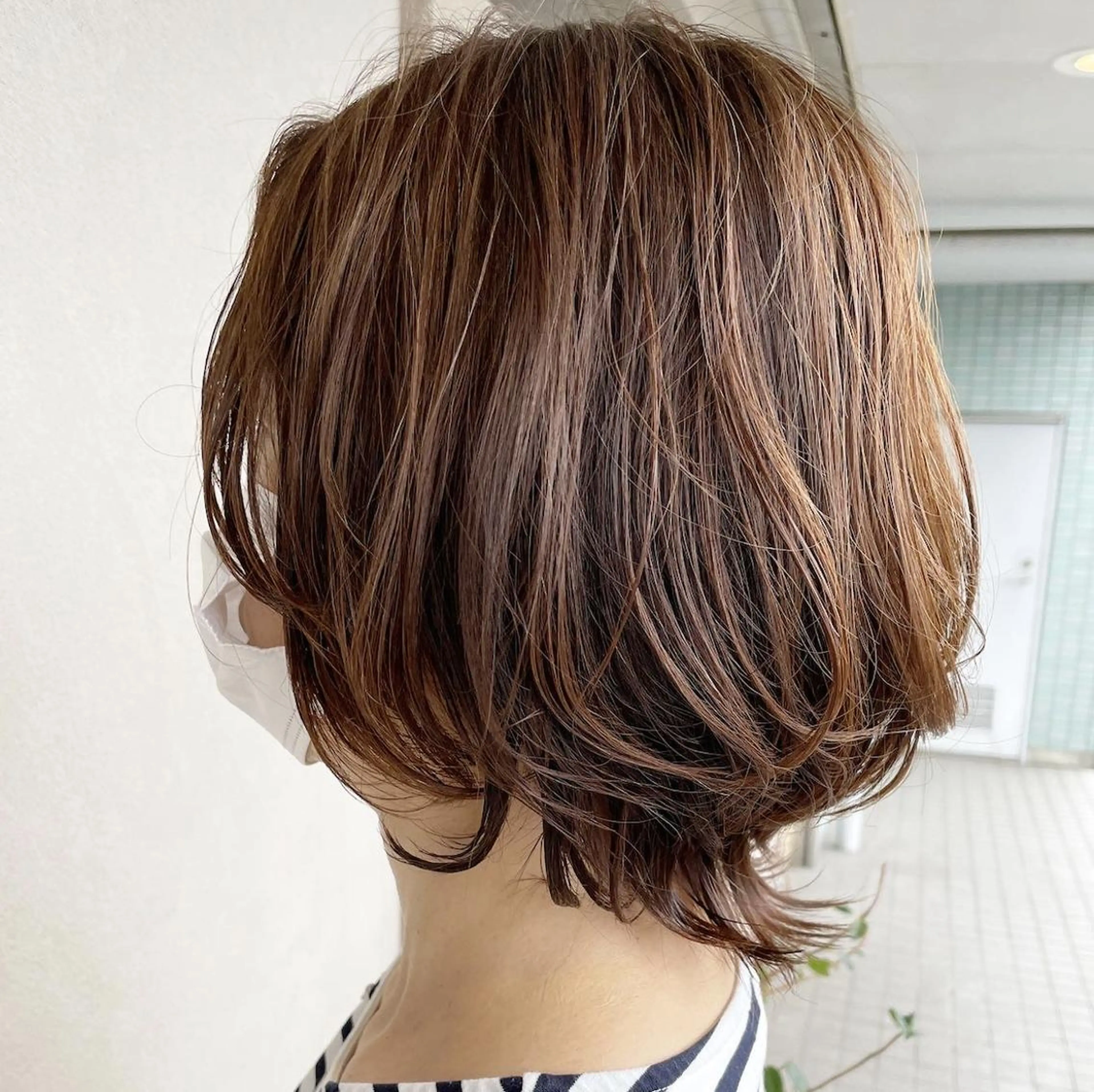 ショート ウルフカット 渡邉 瑞生のヘアスタイル