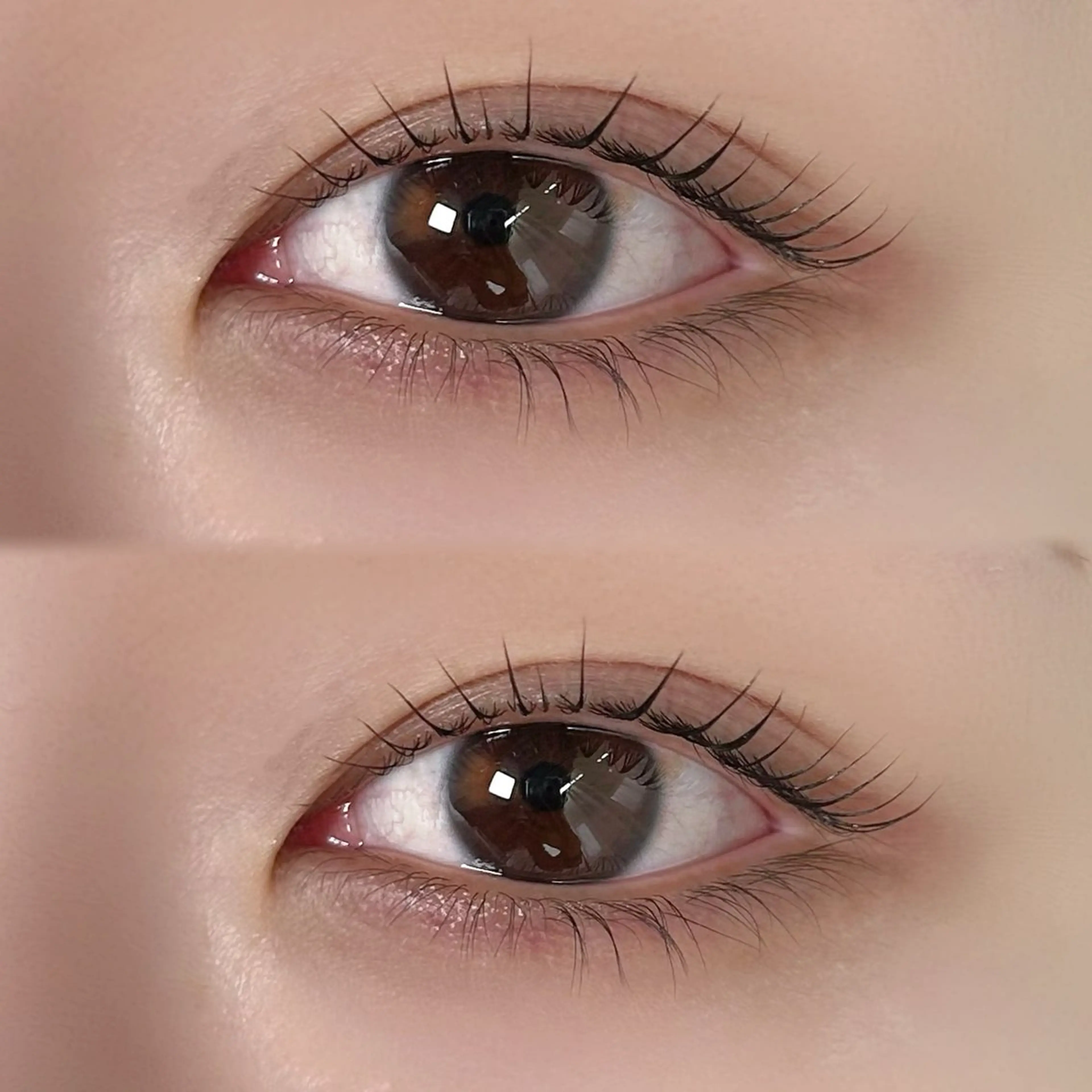 マツエク・マツパ 一重×まつ毛パーマ 田中 綺乃のマツエク・マツパデザイン