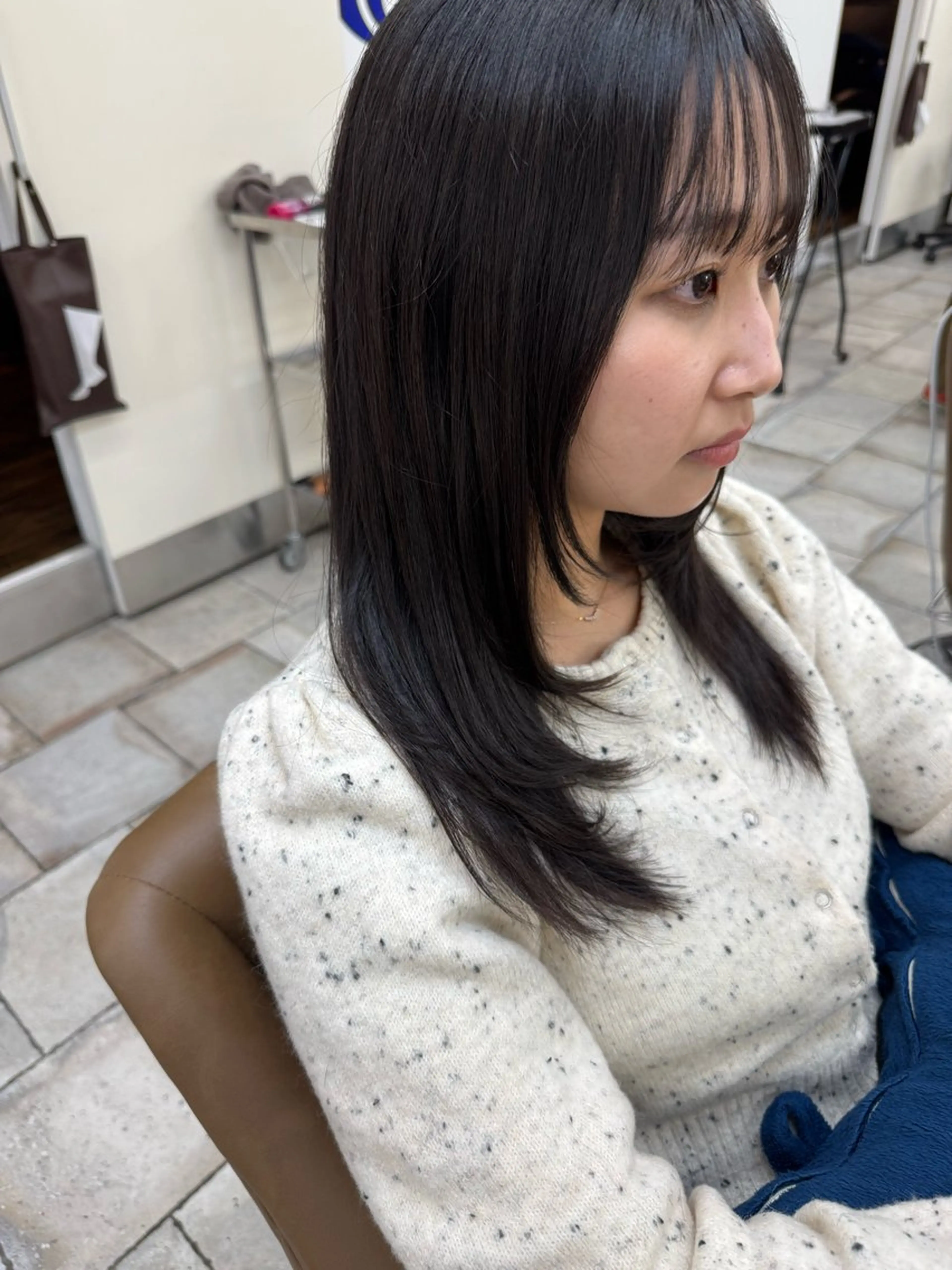 ロング カット トリートメント 🍒透明感カラー/ 艶カラー/さくら🍒のヘアスタイル
