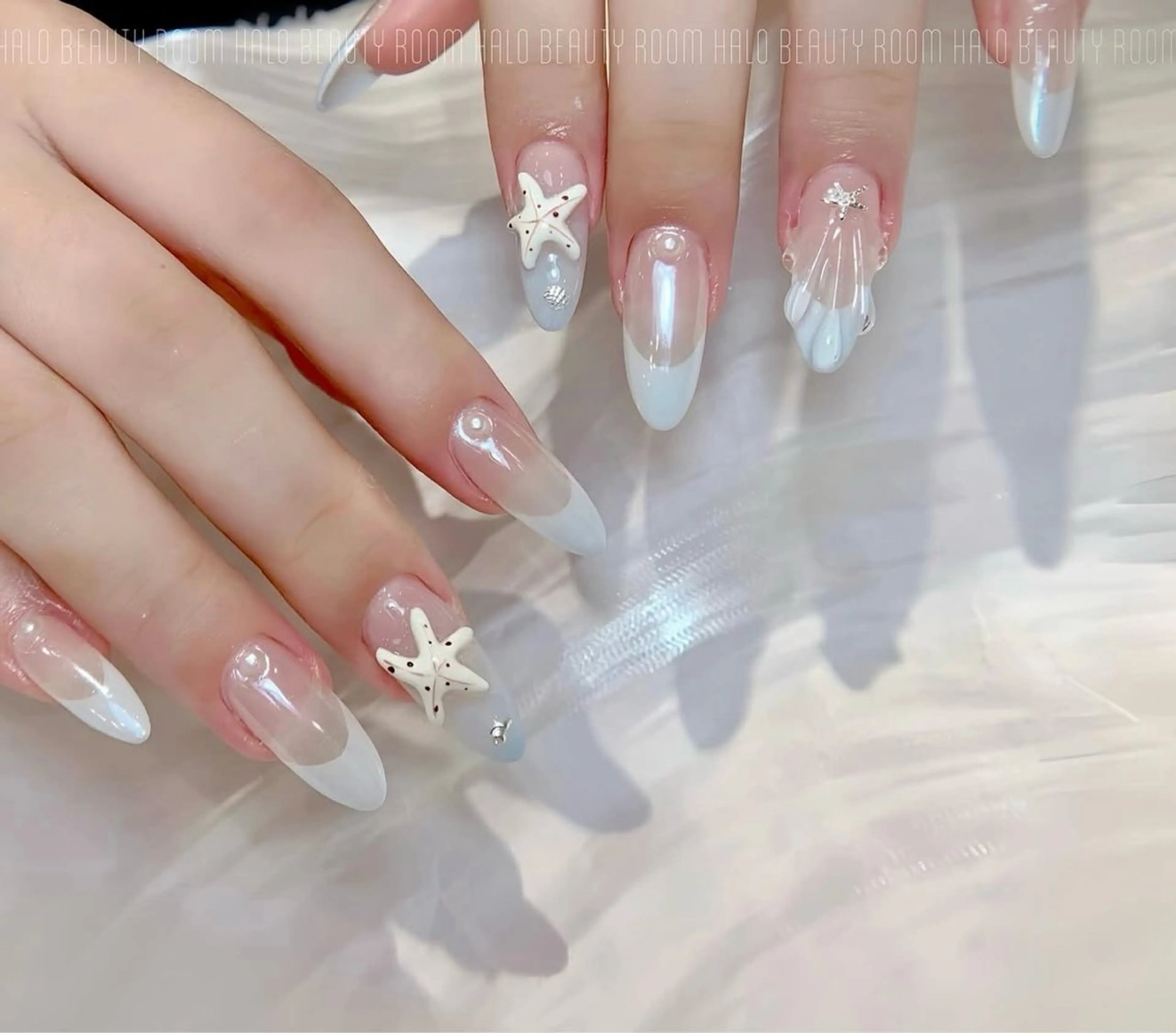 ネイル 韓国ネイル 持ち込み ニュアンスネイル ネイルチップ ハンドネイル TABI ANA.CHUOのネイルデザイン