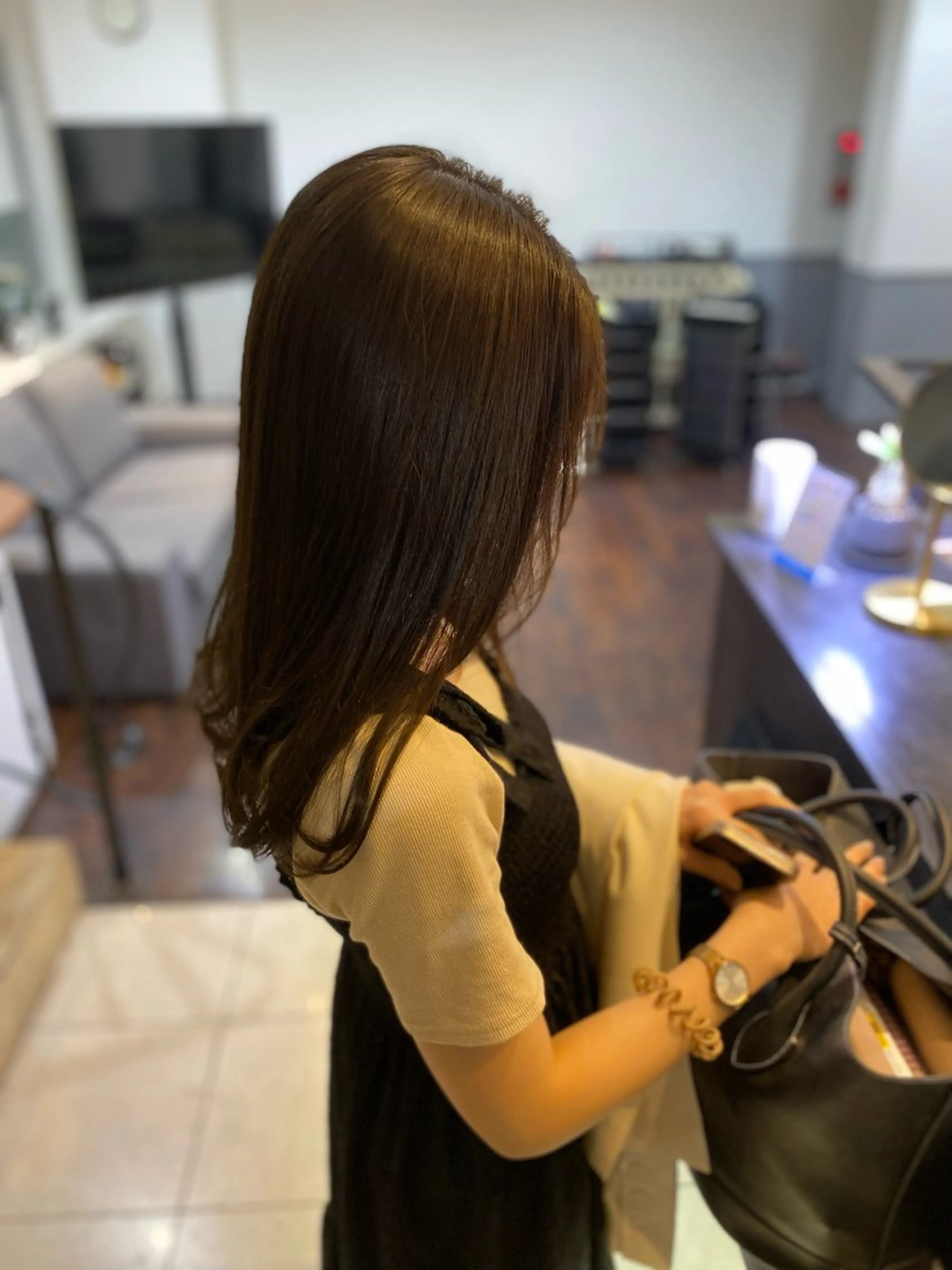 セミロング レイヤー支持no.1 ☆笠原翔一のヘアスタイル