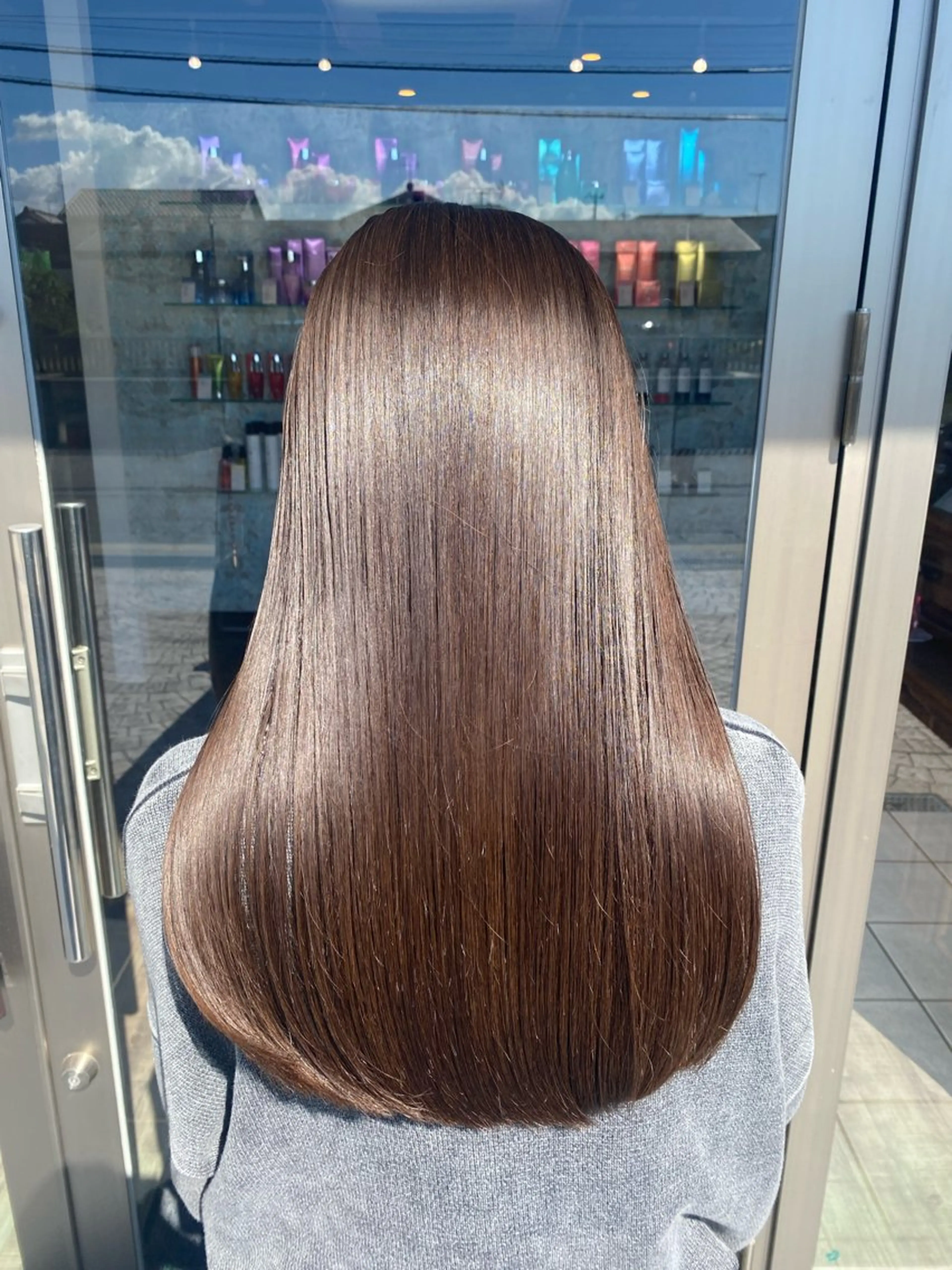 ロング トリートメント 髪質改善/縮毛/小林 水葵のヘアスタイル