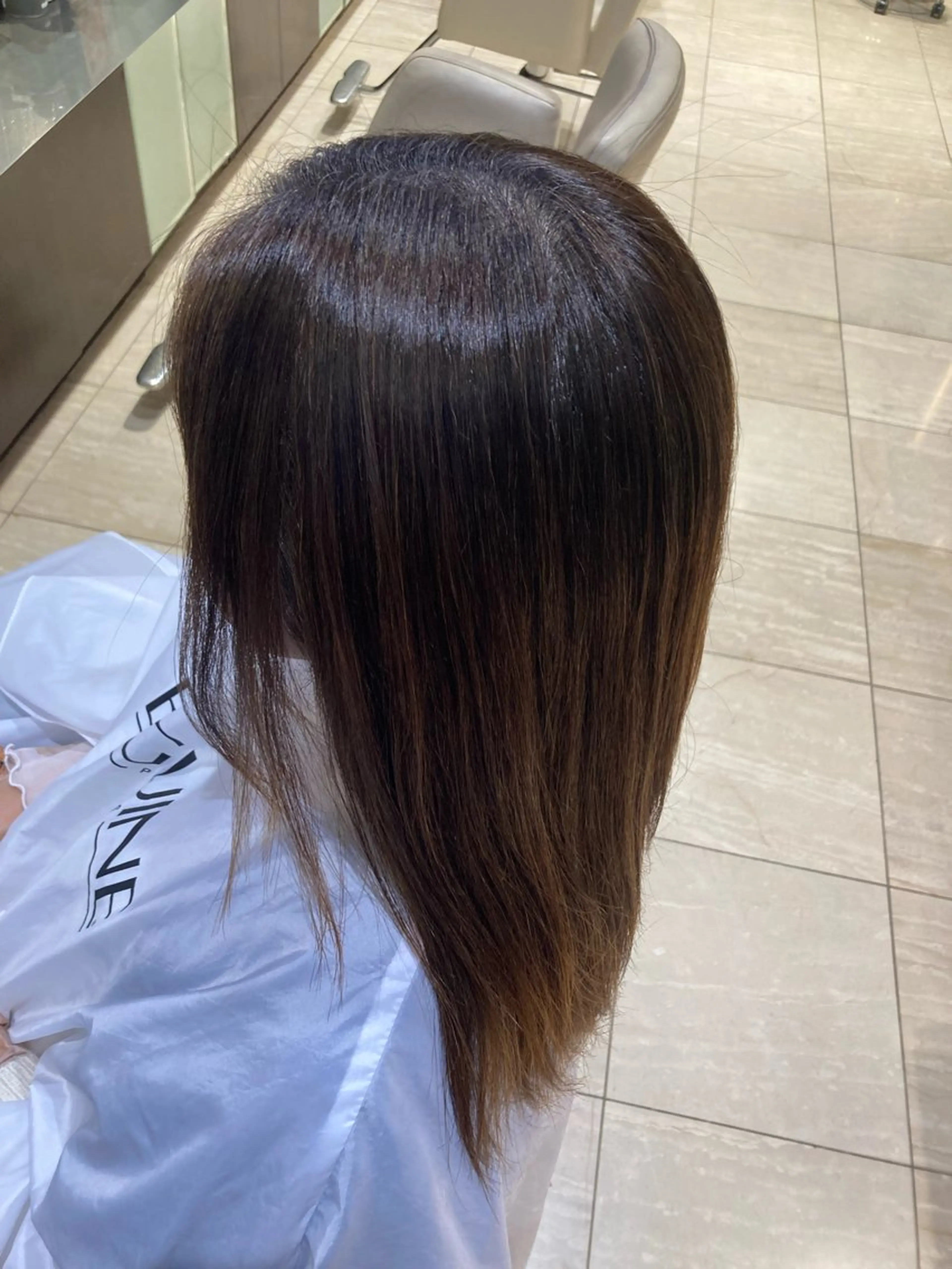 ロング パーマ 縮毛矯正 井上 実南🌻🌱のヘアスタイル