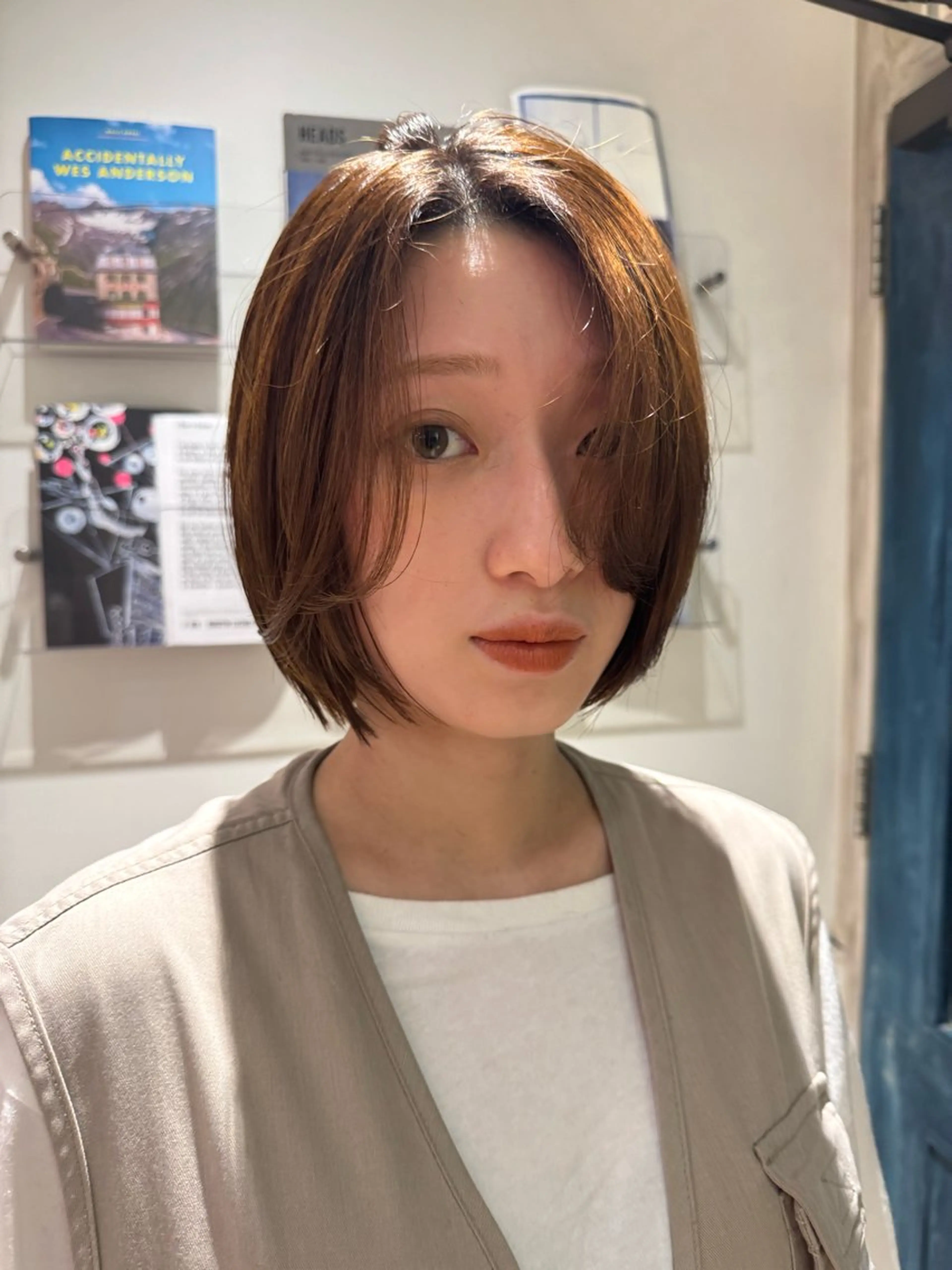 ミディアム カット 今泉/kai🐇ボブ 似合わせカットのヘアスタイル