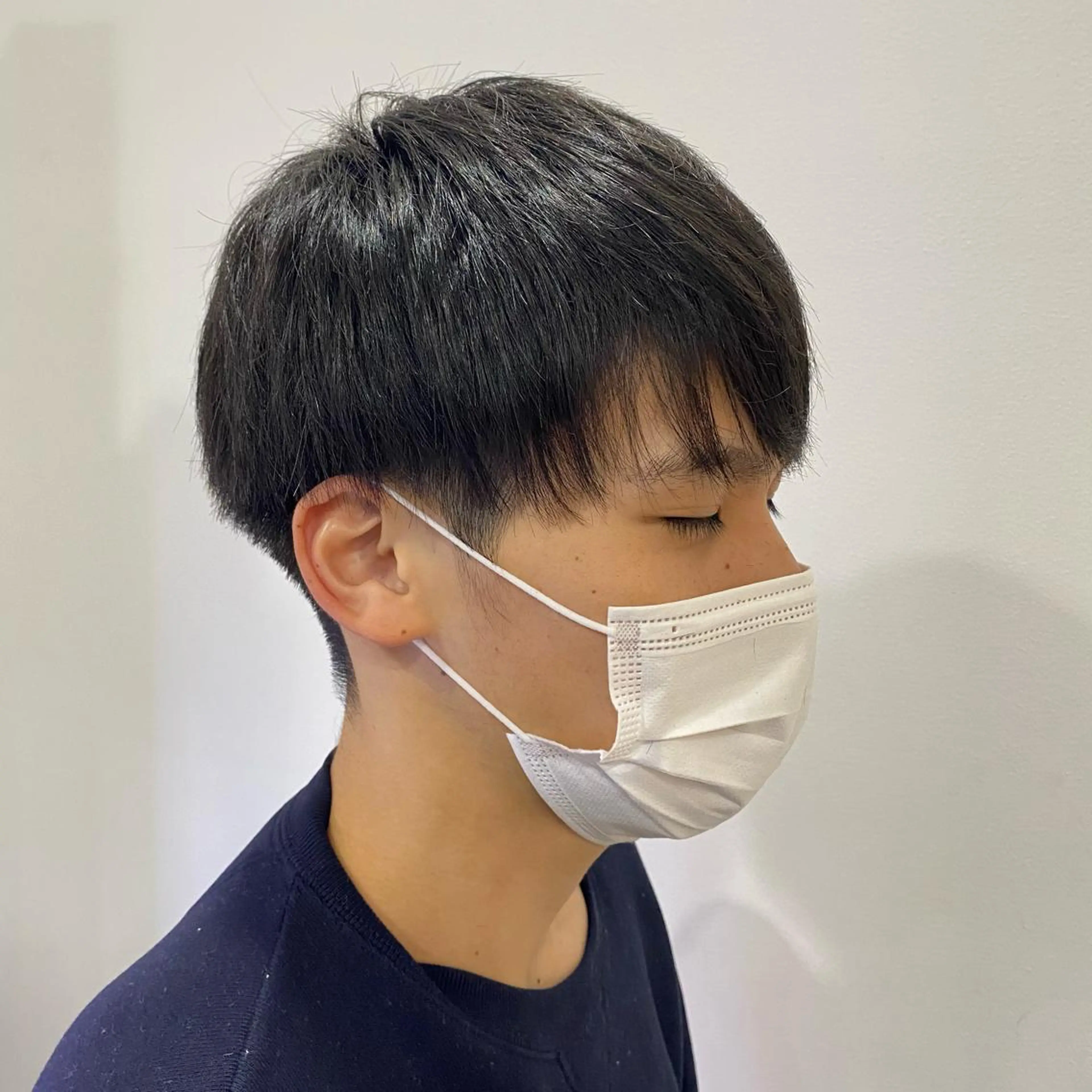 ショート メンズ 酸スト/フェザー パーマ/三谷海斗のヘアスタイル