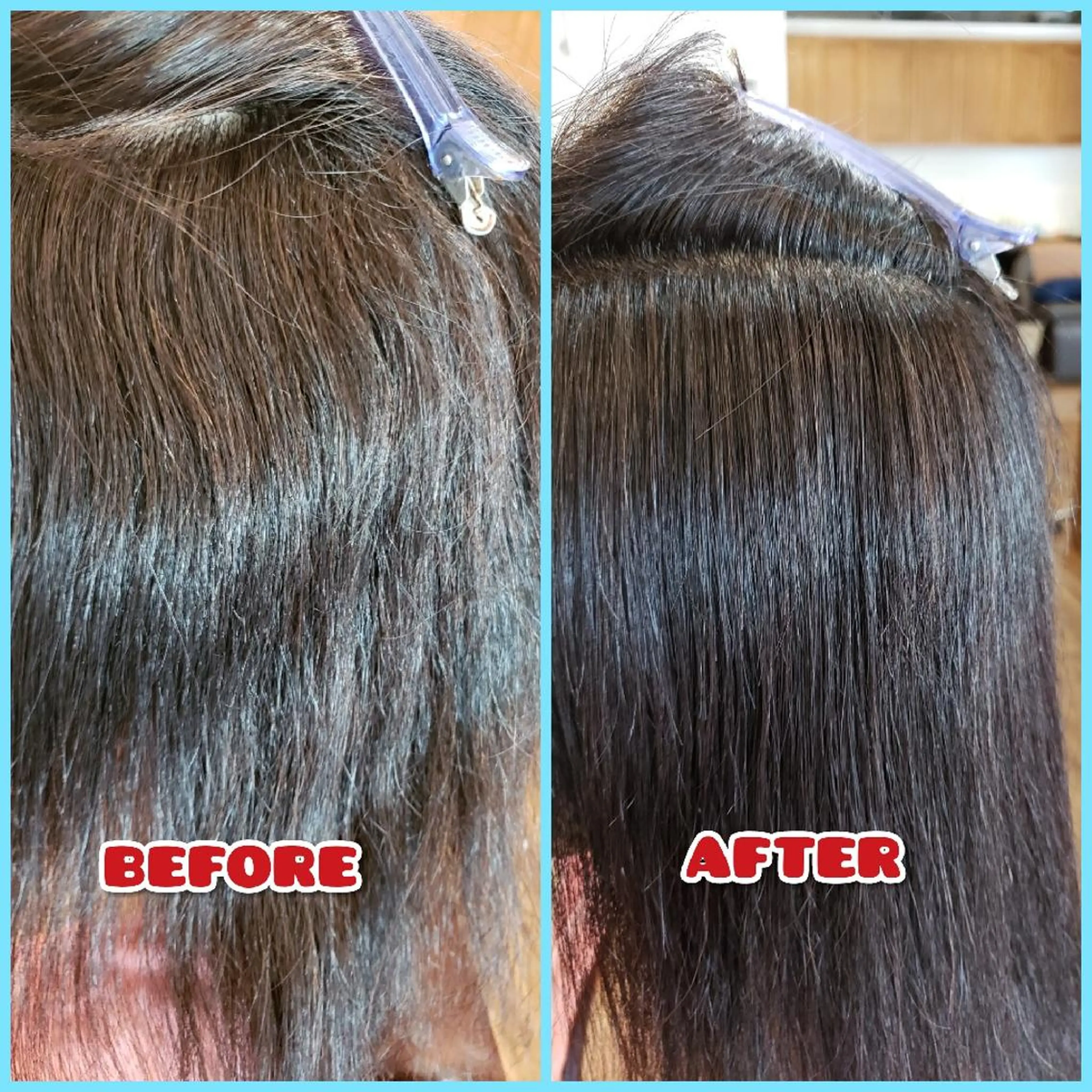 パーマ ロング 縮毛矯正 饒平名 知也のヘアスタイル