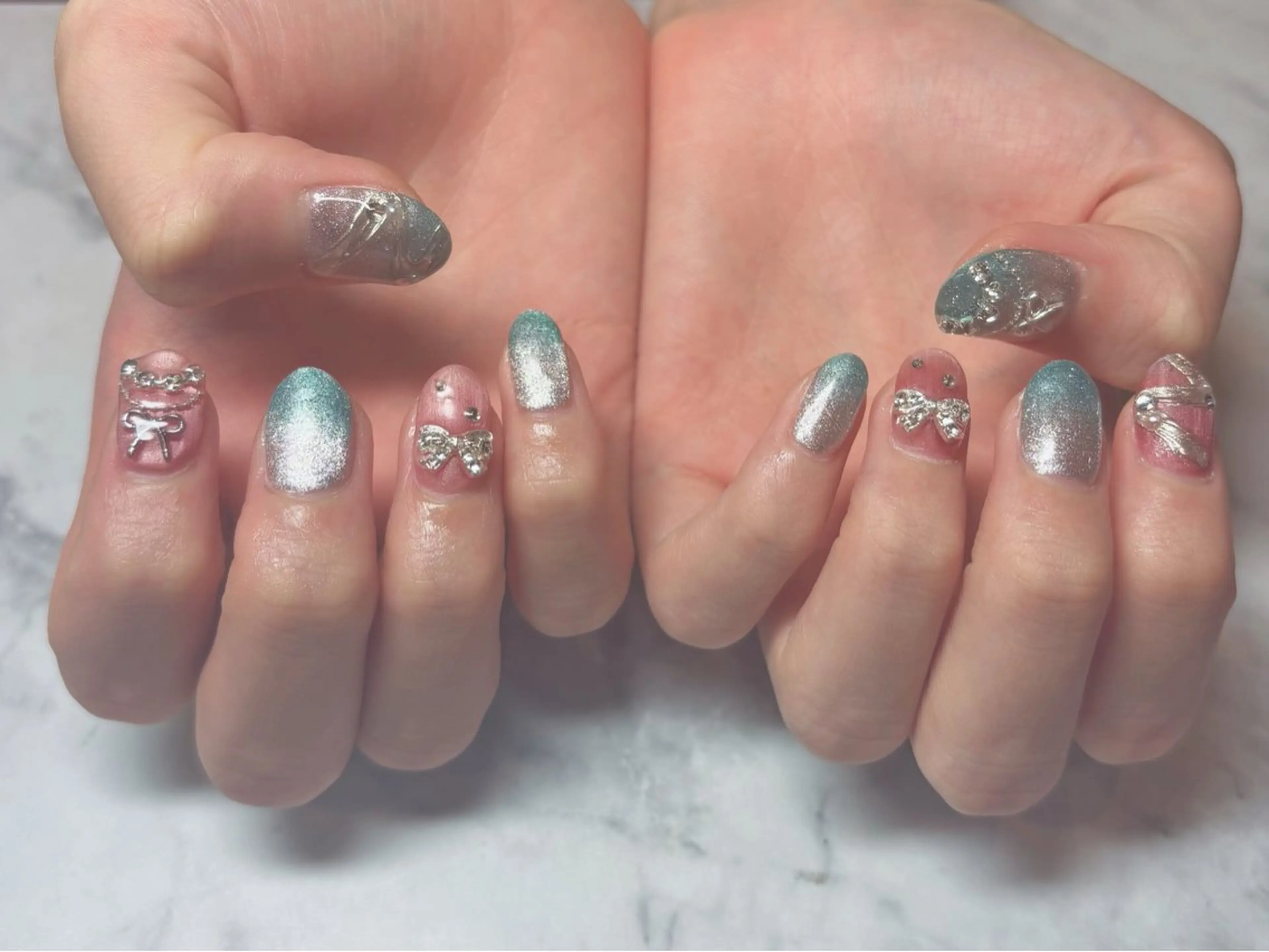 ネイル ハンドネイル 肥後joieange 心斎橋店のネイルデザイン