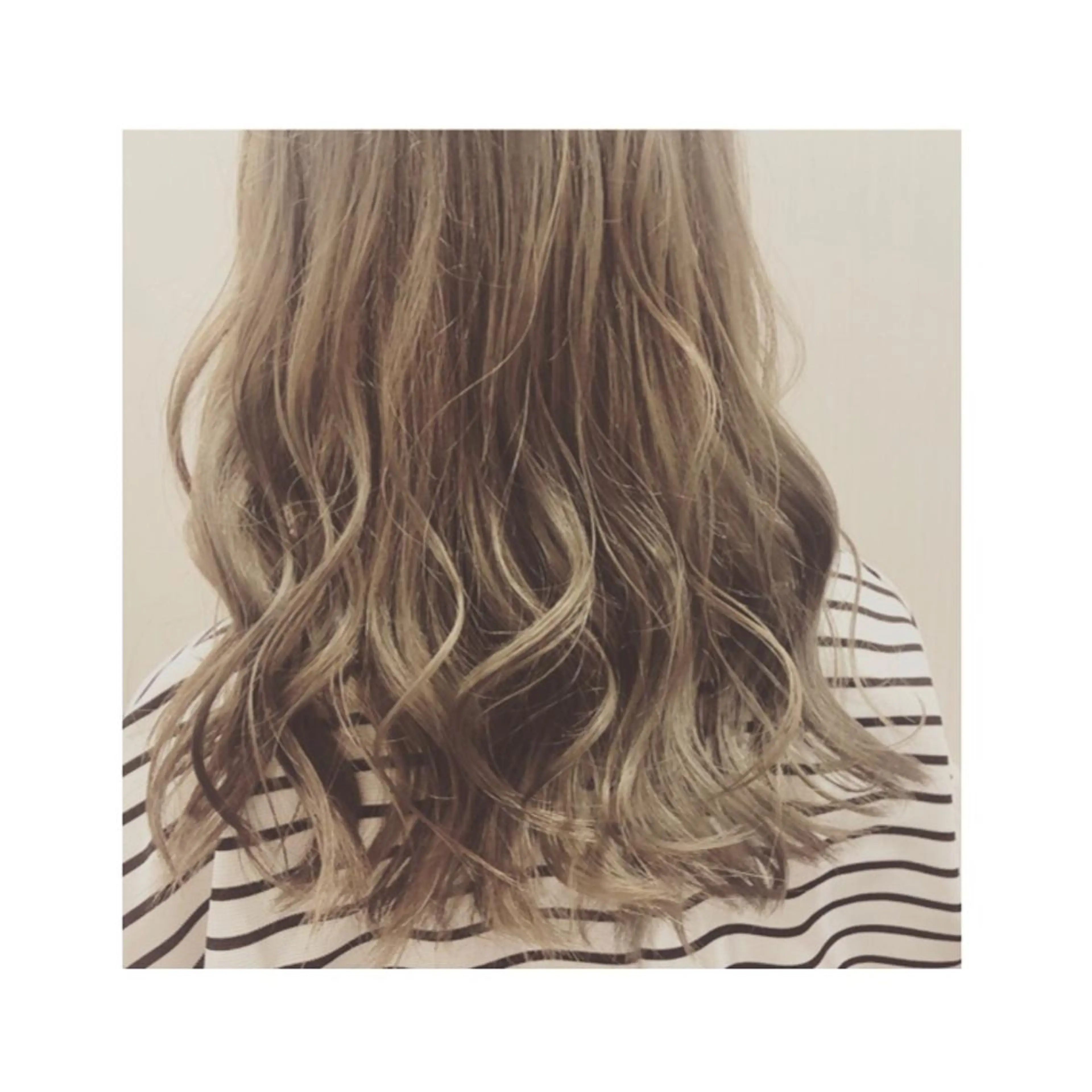ロング ヘアカラー トリートメント ❁⃘ ち だ り さ ❁⃘のヘアスタイル