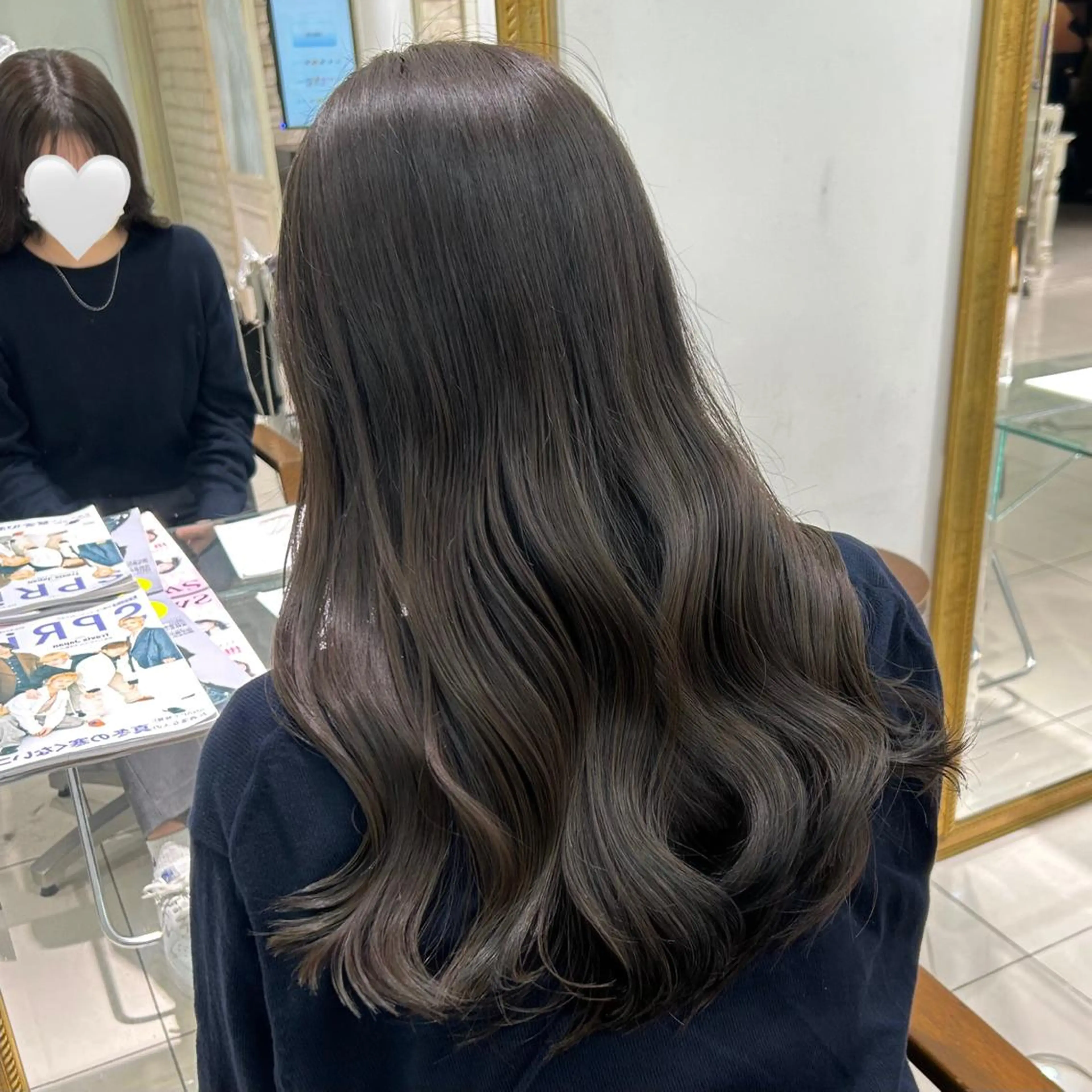 ロング カラー 透明感カラー 古山 結季🌙🖤のヘアスタイル