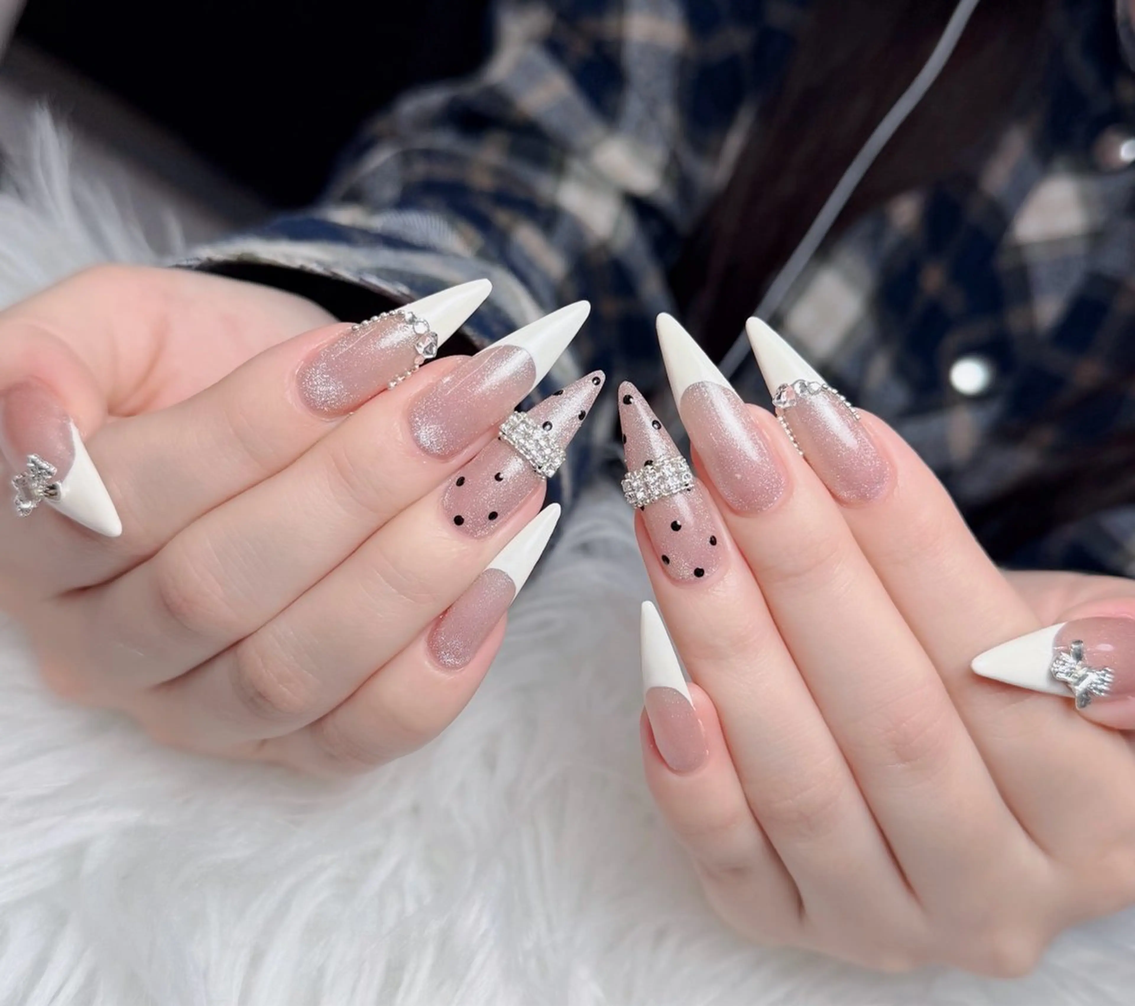 ネイル アートネイル 韓国ネイル 持ち込み ワンホンネイル ハンドネイル Lenie Nail Salonのネイルデザイン