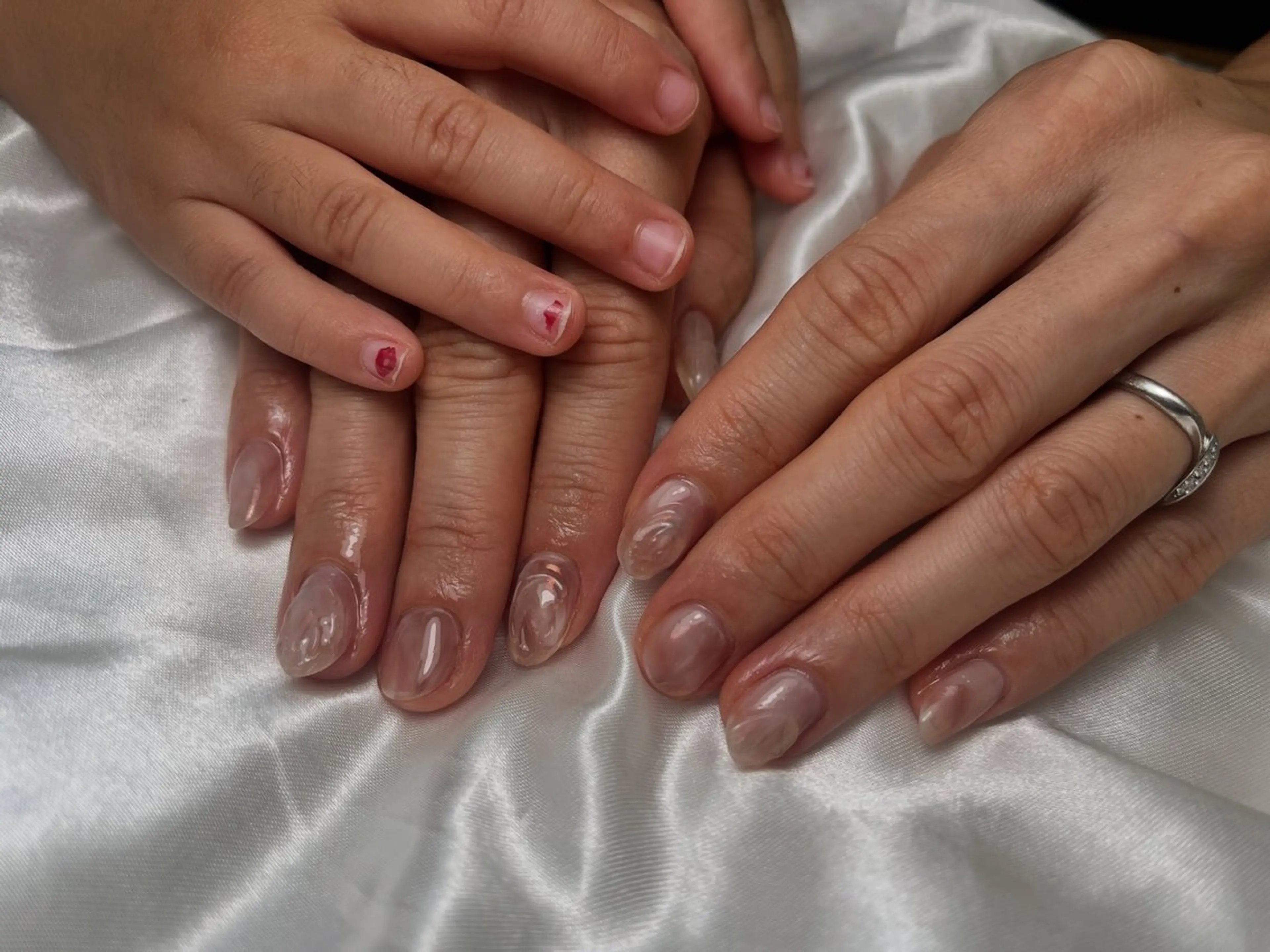 ネイル グリーン nail slow.のネイルデザイン