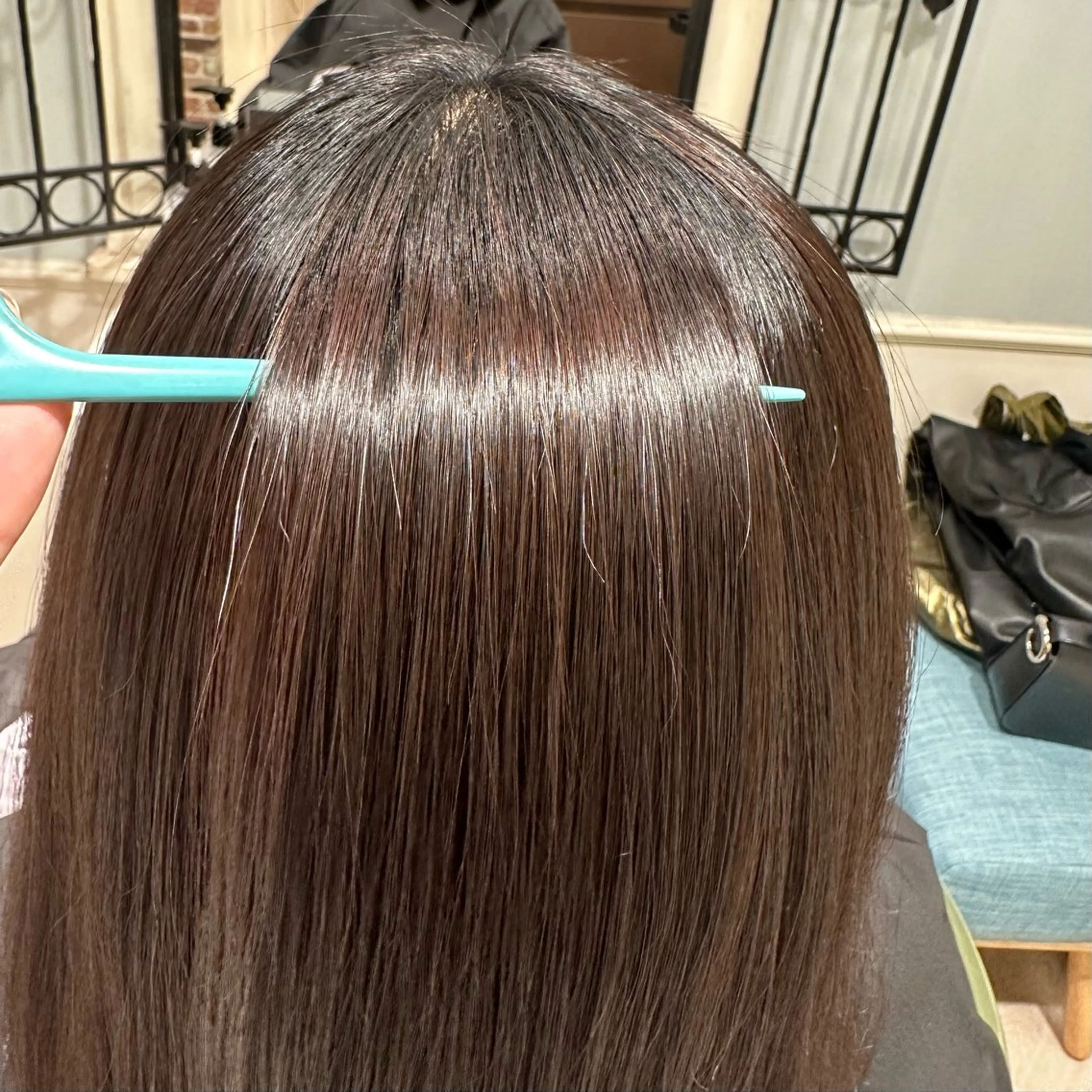 ミディアム Zina/髪質改善/ 縮毛矯正/谷内昇太のヘアスタイル