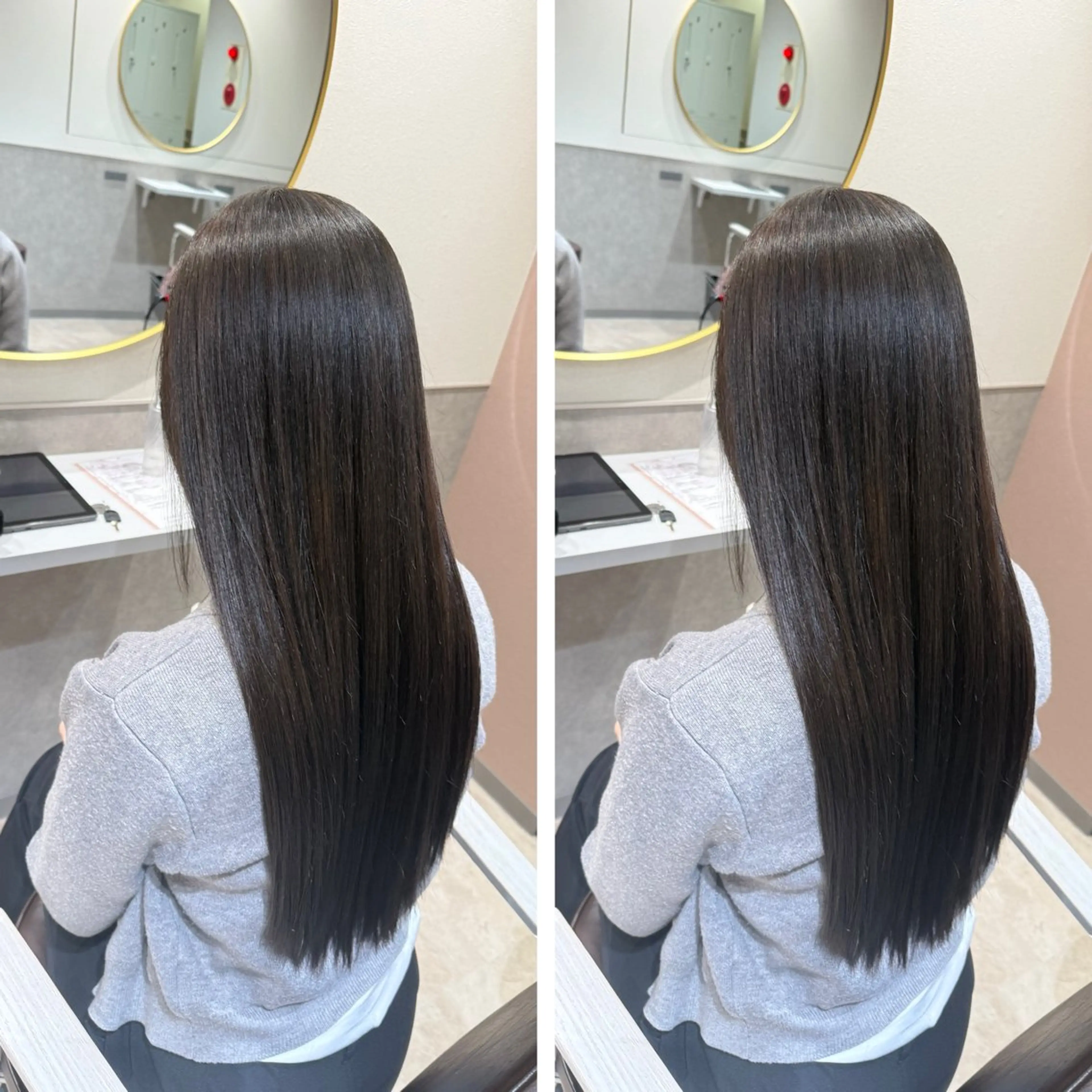 ロング カラー カット ヘアカラー トリートメント 髪質改善カラー/銀座 /縮毛矯正/森田のヘアスタイル