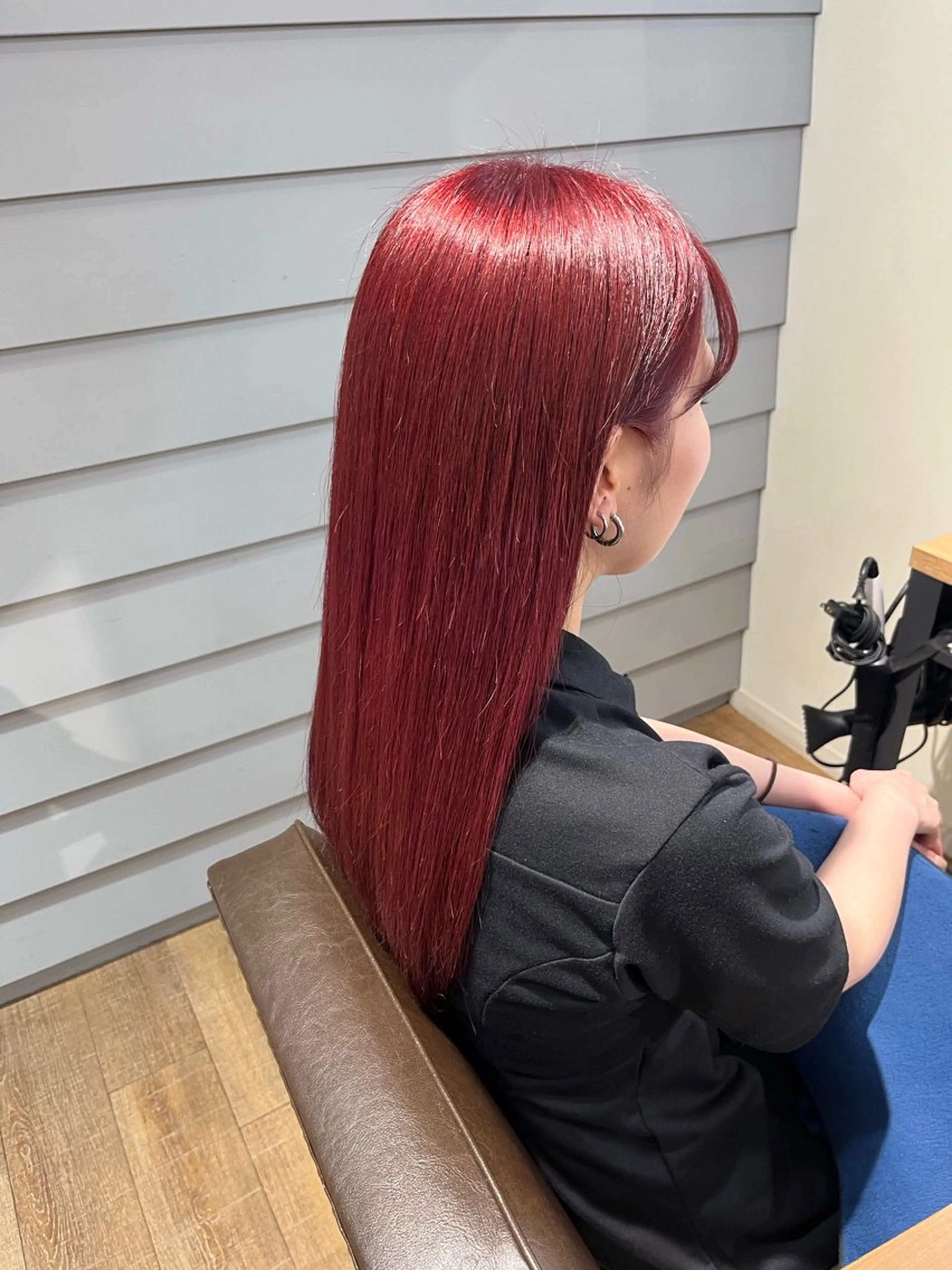 カラー ヘアカラー 白鳥 リキのヘアスタイル