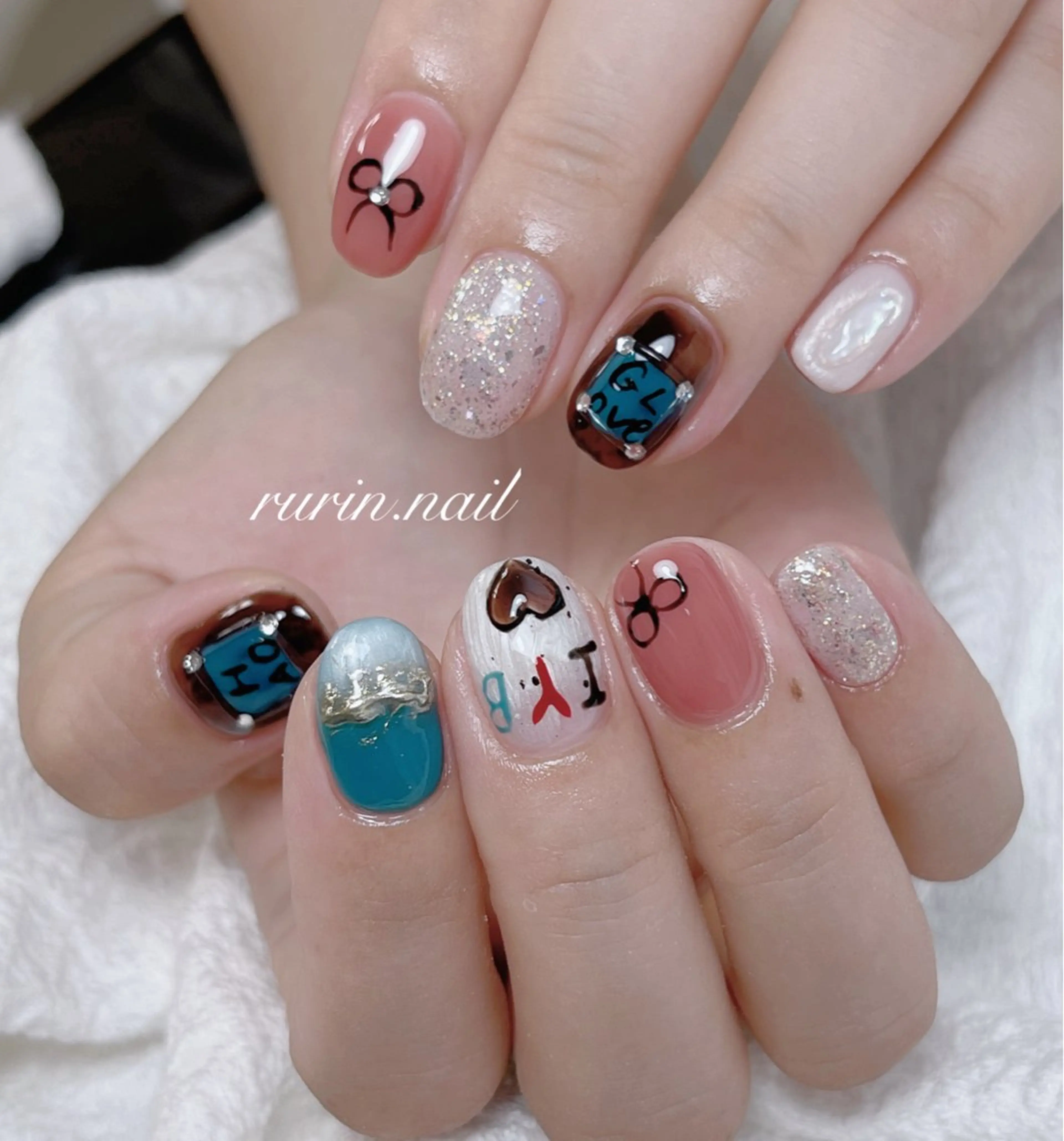 ネイル ジェルネイル ハンドネイル ルリン サロン💅のネイルデザイン