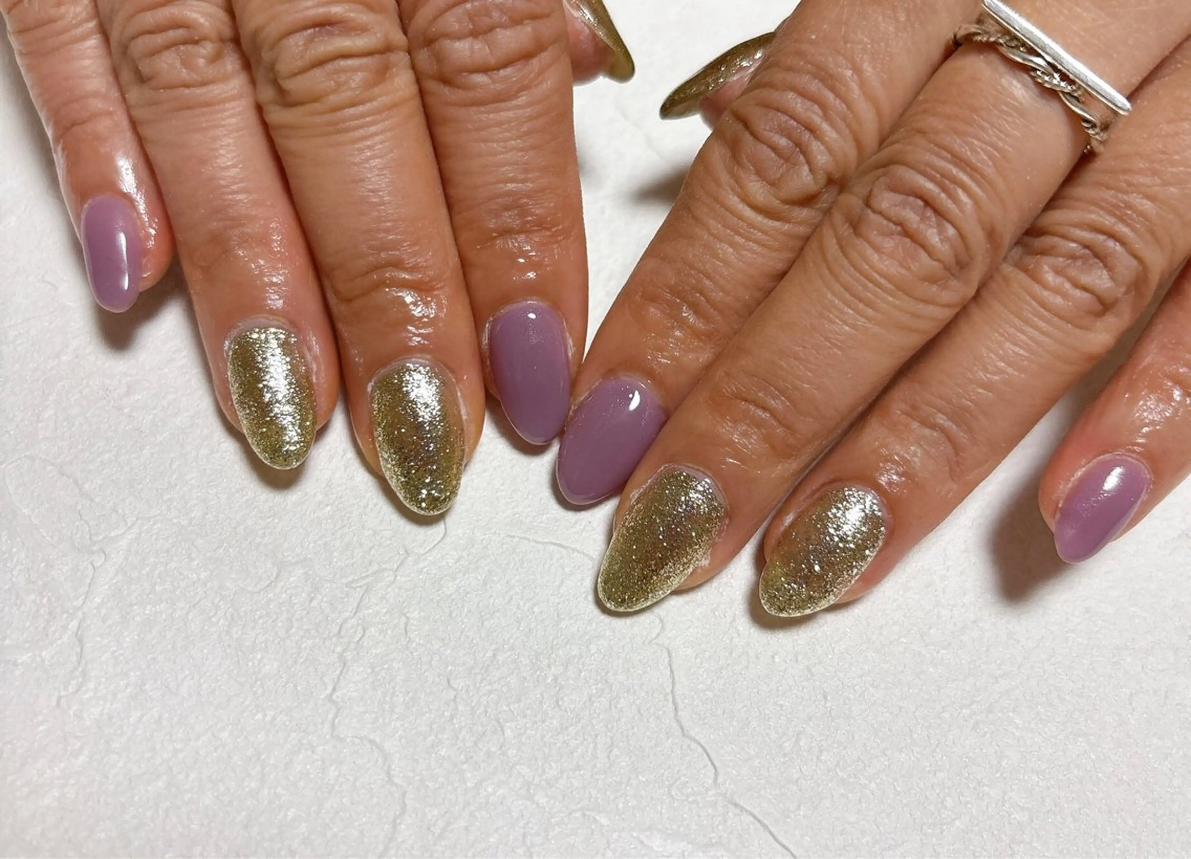 ネイル ジェルネイル マグネットネイル ワンカラーネイル パラジェル シンプルネイル kiki nail &brow二子玉川の眉毛・アイブロウイメージ