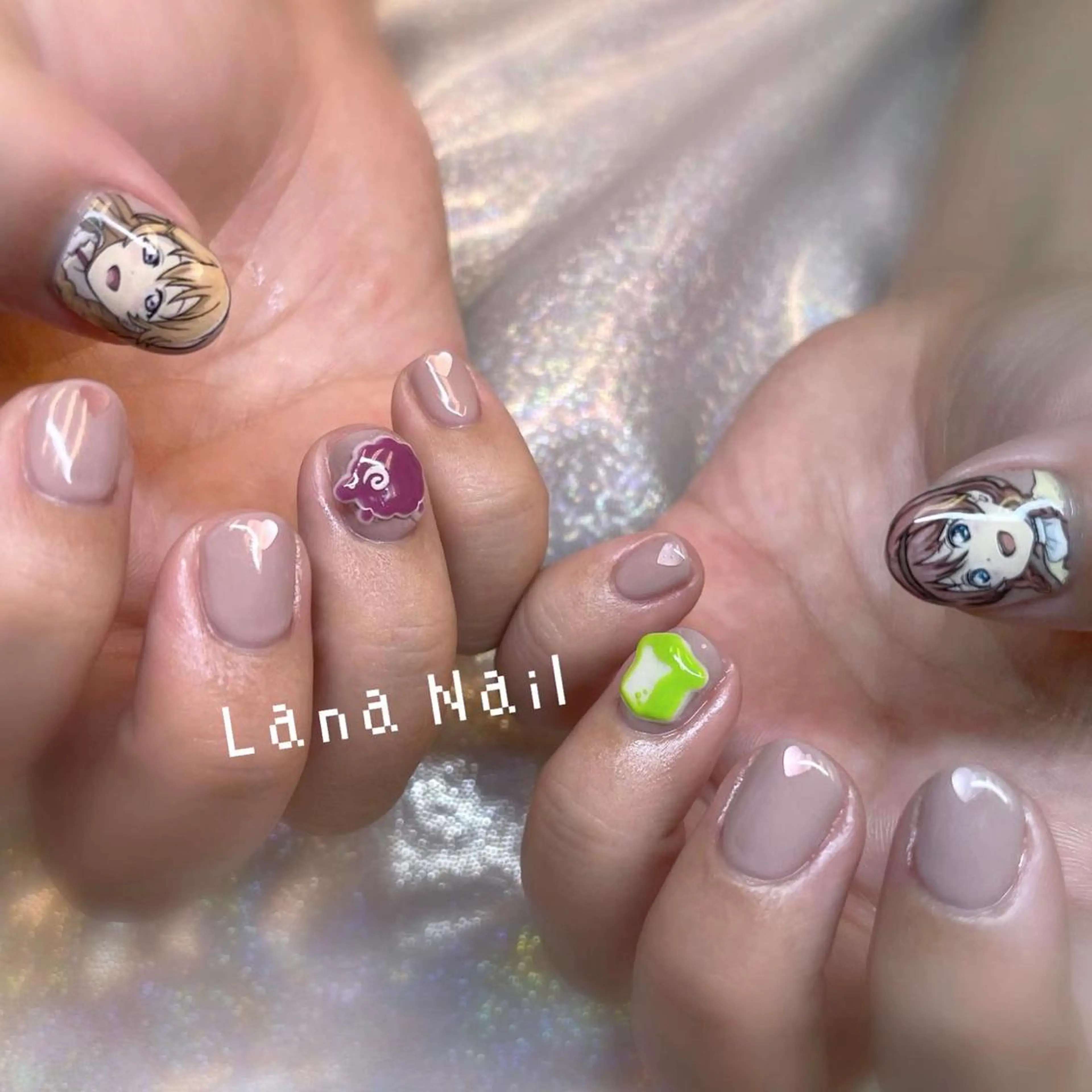 ネイル アートネイル ジェルネイル Lana Nailのネイルデザイン