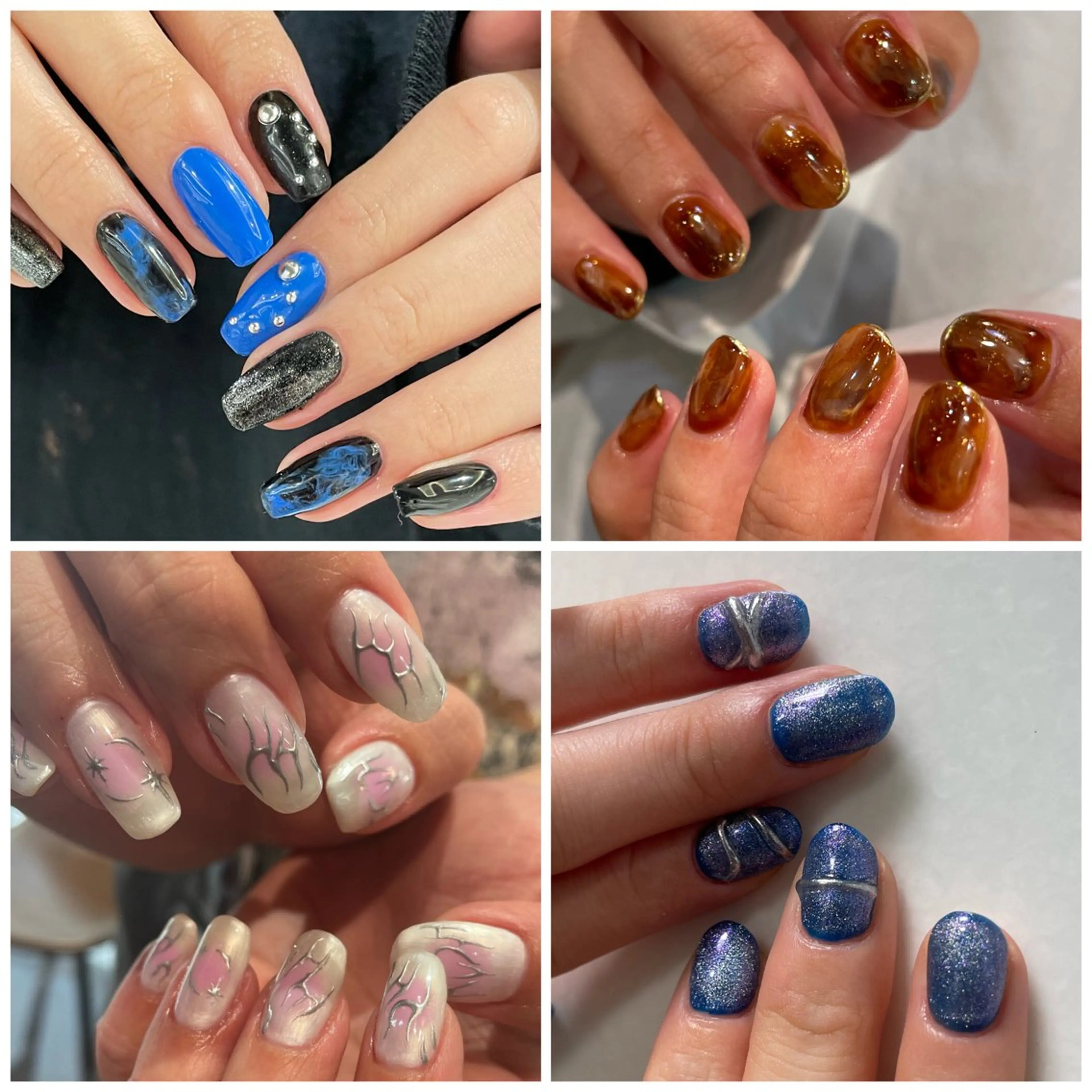 【長さだし1本¥330​〜​】パラジェル❤︎アート、パーツ付け放題の写真