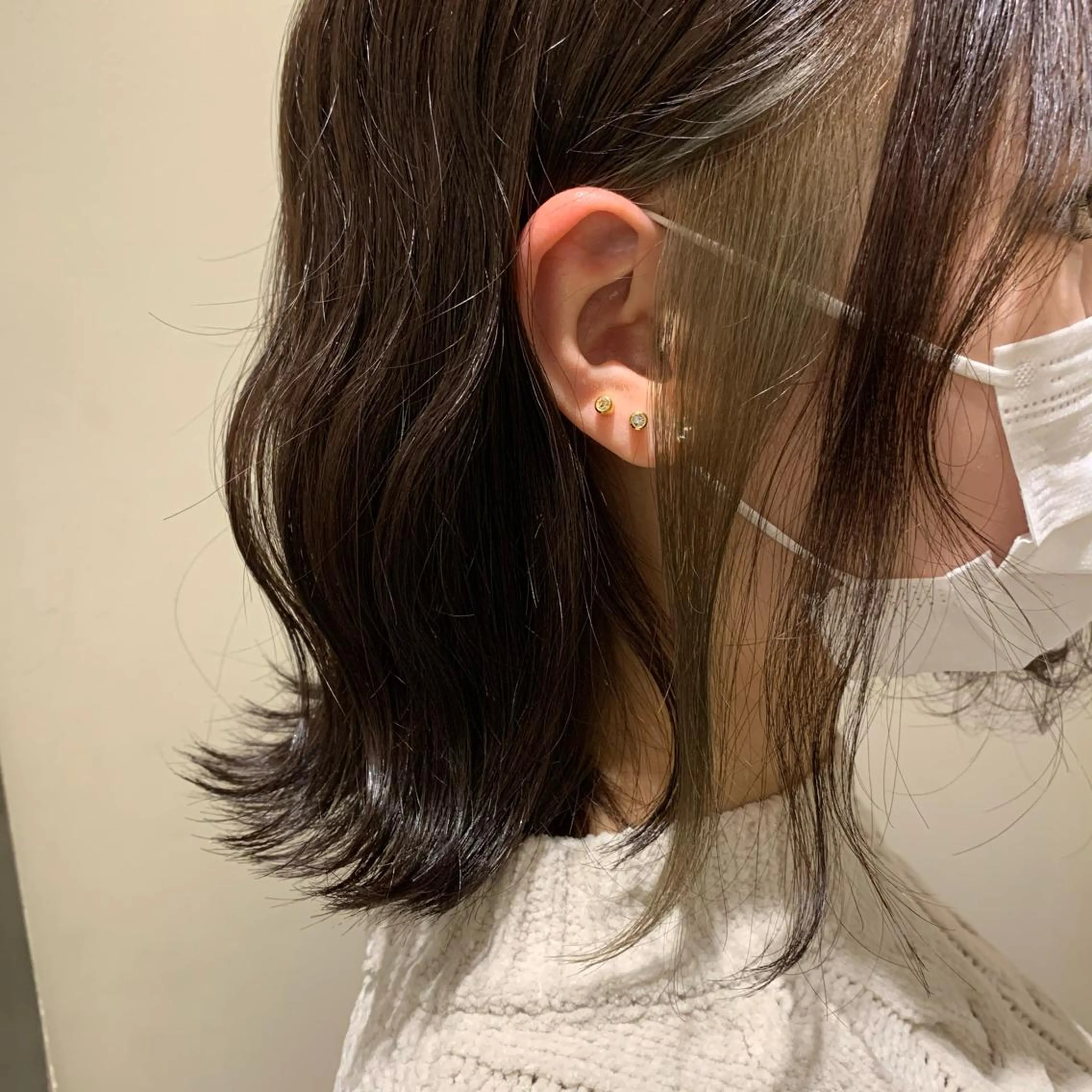 ミディアム カラー 韓国スタイル🇰🇷 annaのヘアスタイル