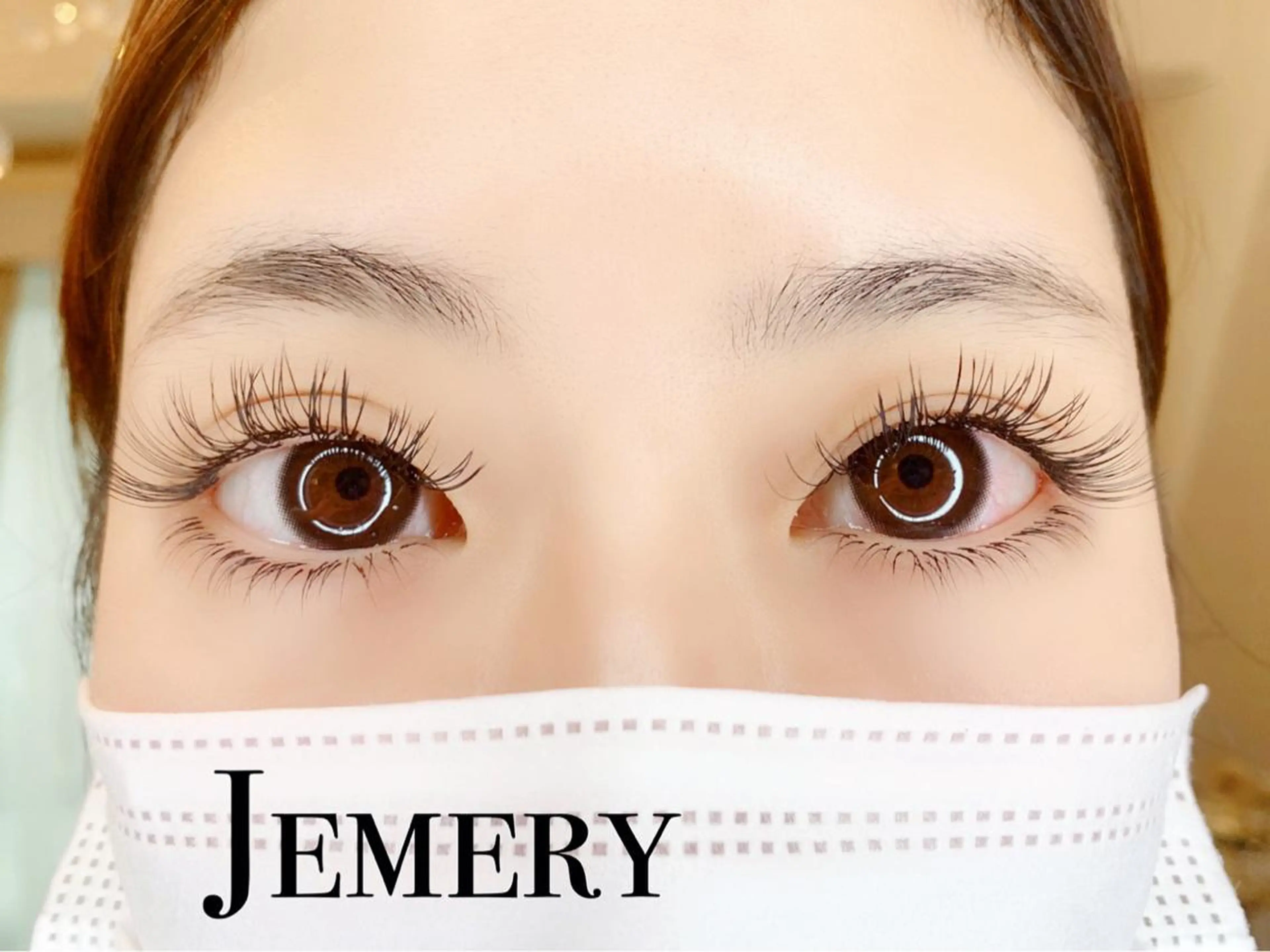 マツエク・マツパ 付け放題 成人式 フラットラッシュ マツエク 💎 Jemery 💎のマツエク・マツパデザイン