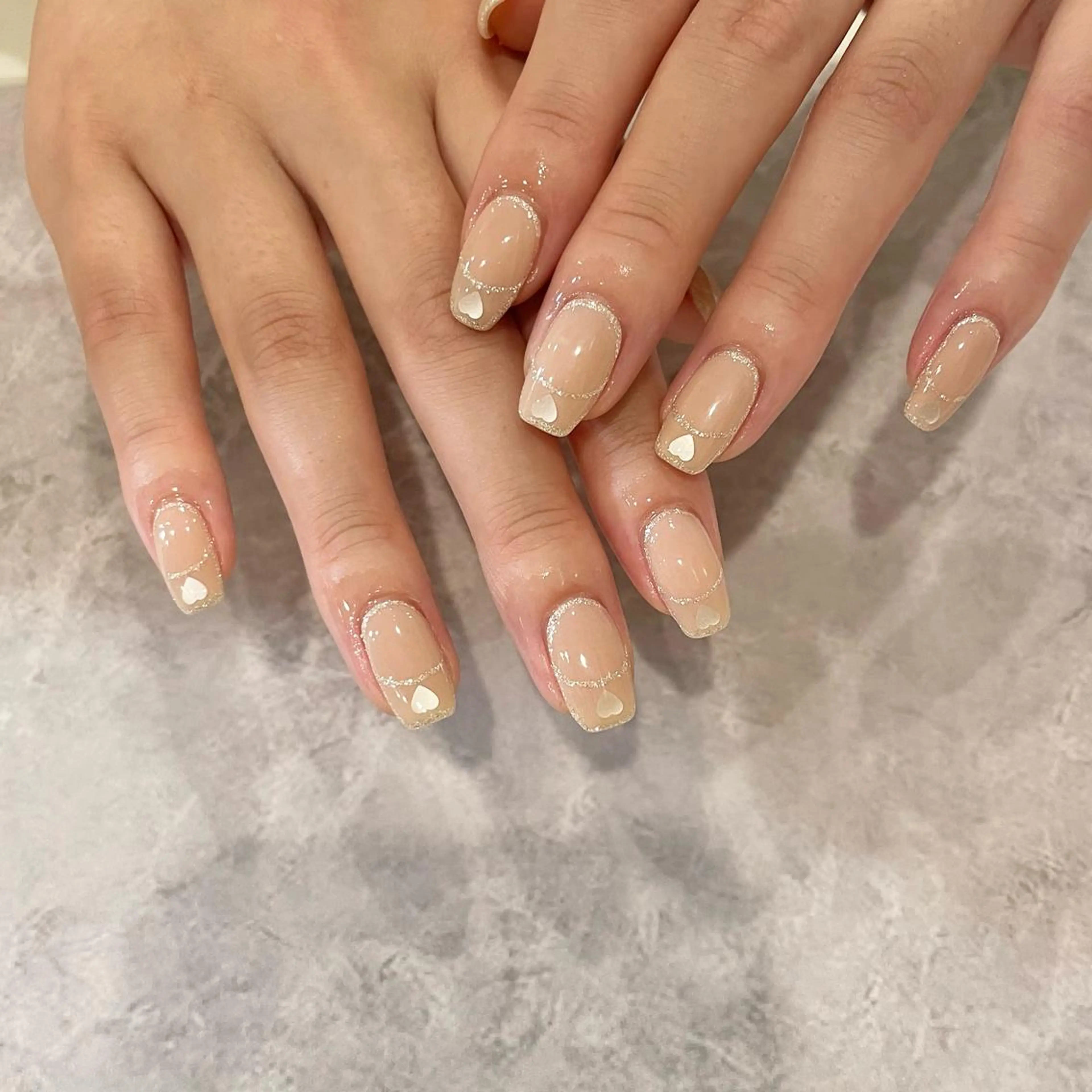 ネイル ハンドネイル 大山 楓花のネイルデザイン