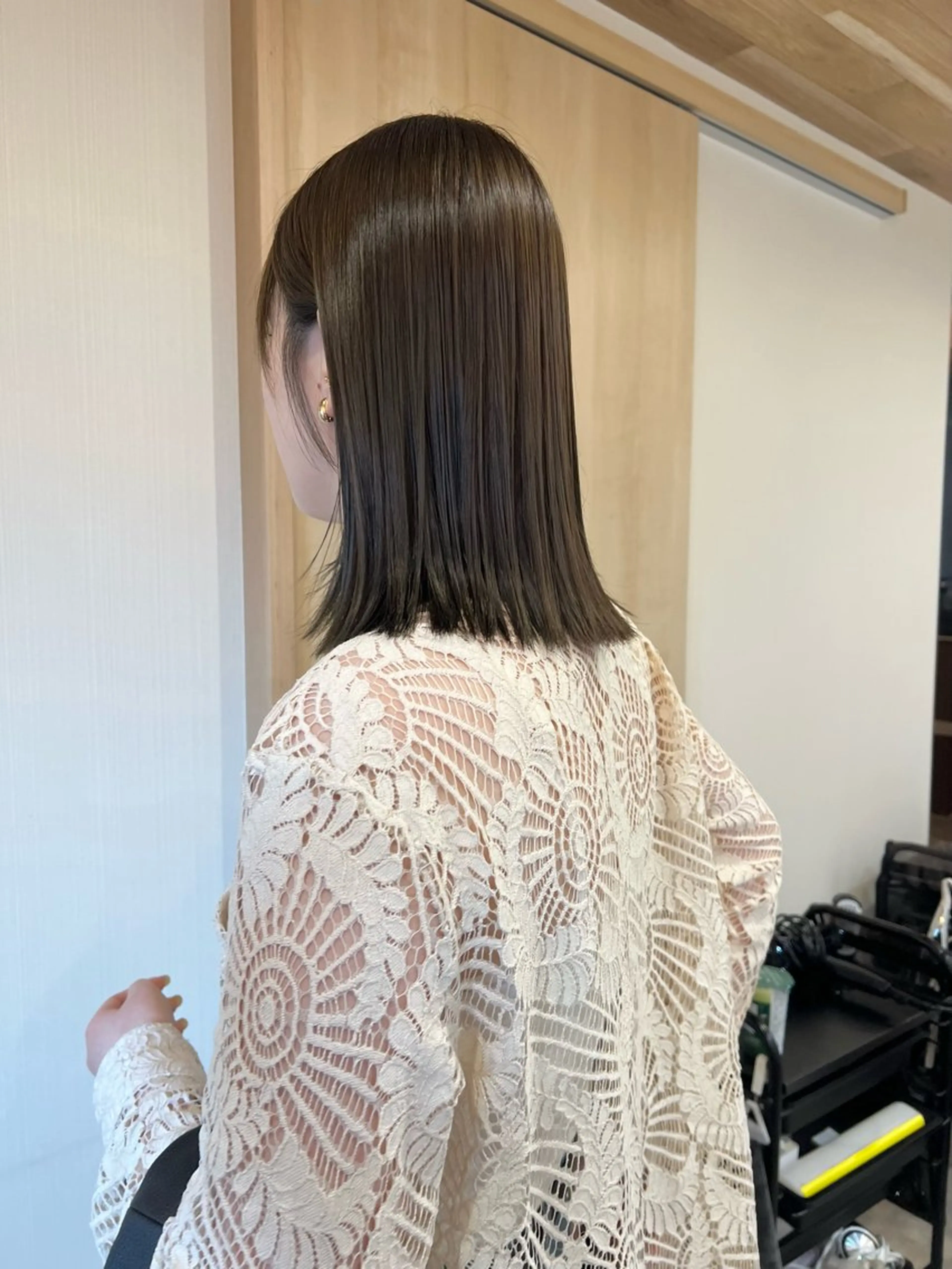 ショート カラー カット ヘアカラー 縮毛矯正 トリートメント トレンドと似合わせ/ マンツーマン/西上楓のヘアスタイル